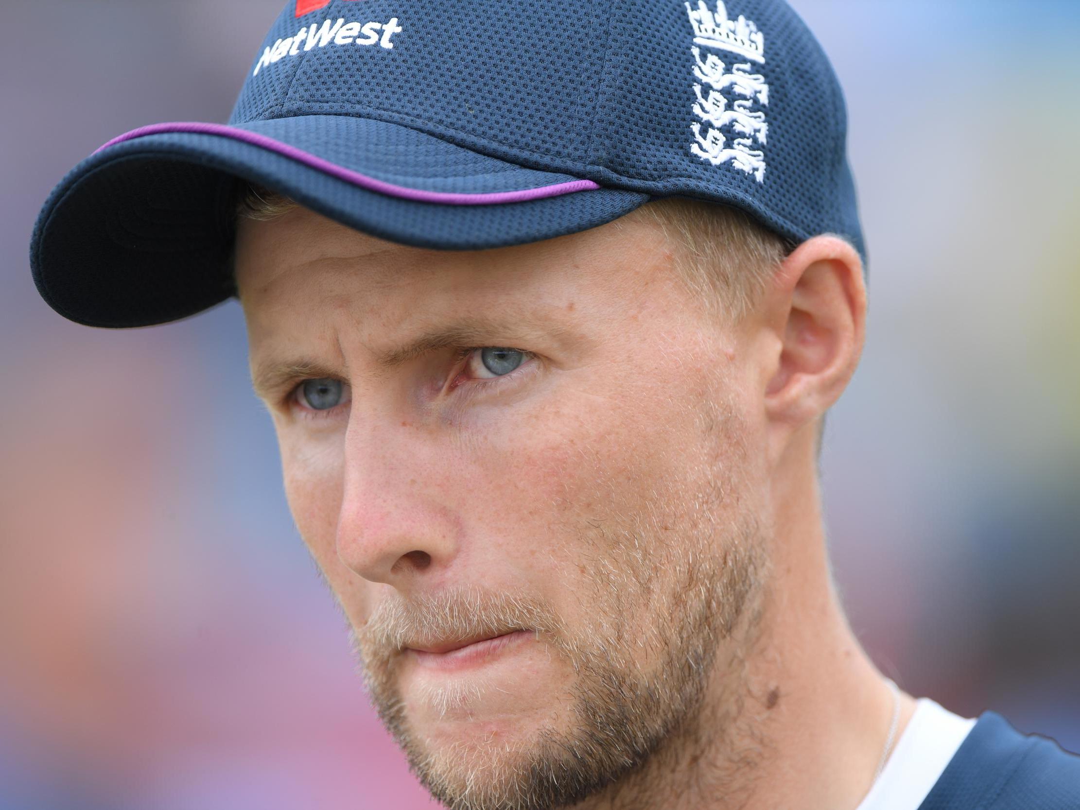 Joe Root speaks to the media in the wake of his side's defeat