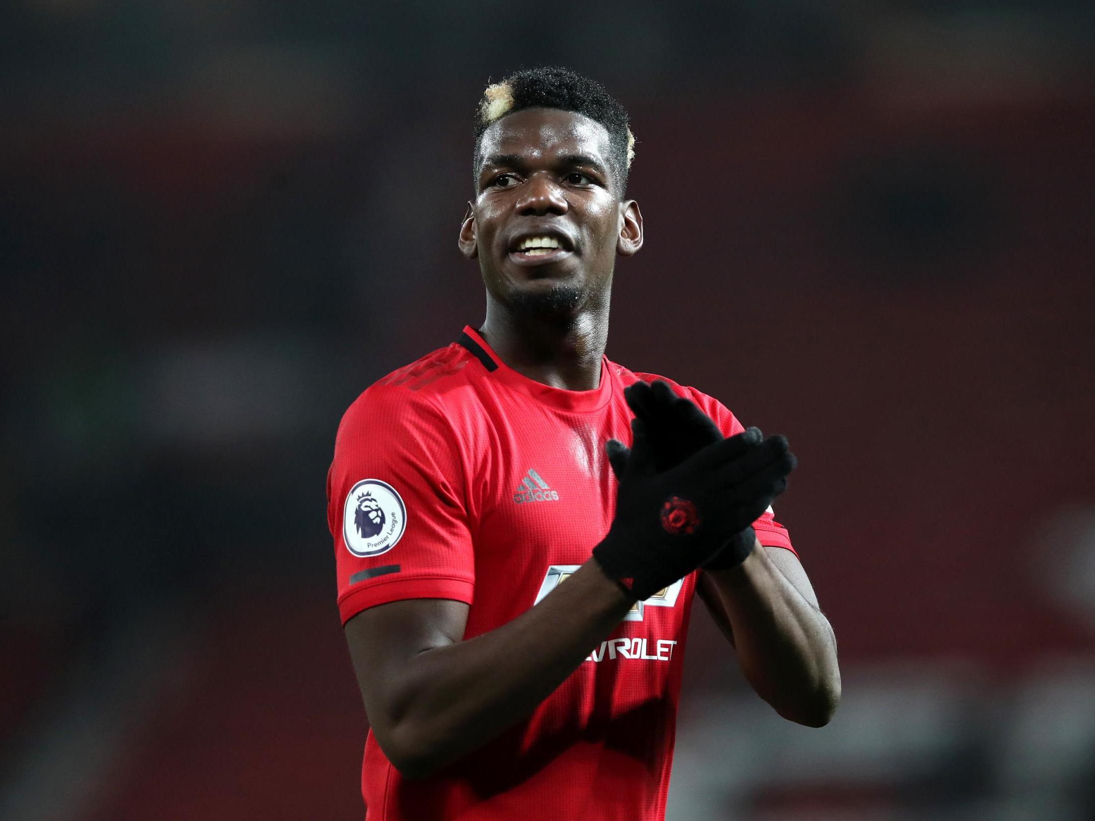 Paul Pogba has barely featured for United this season