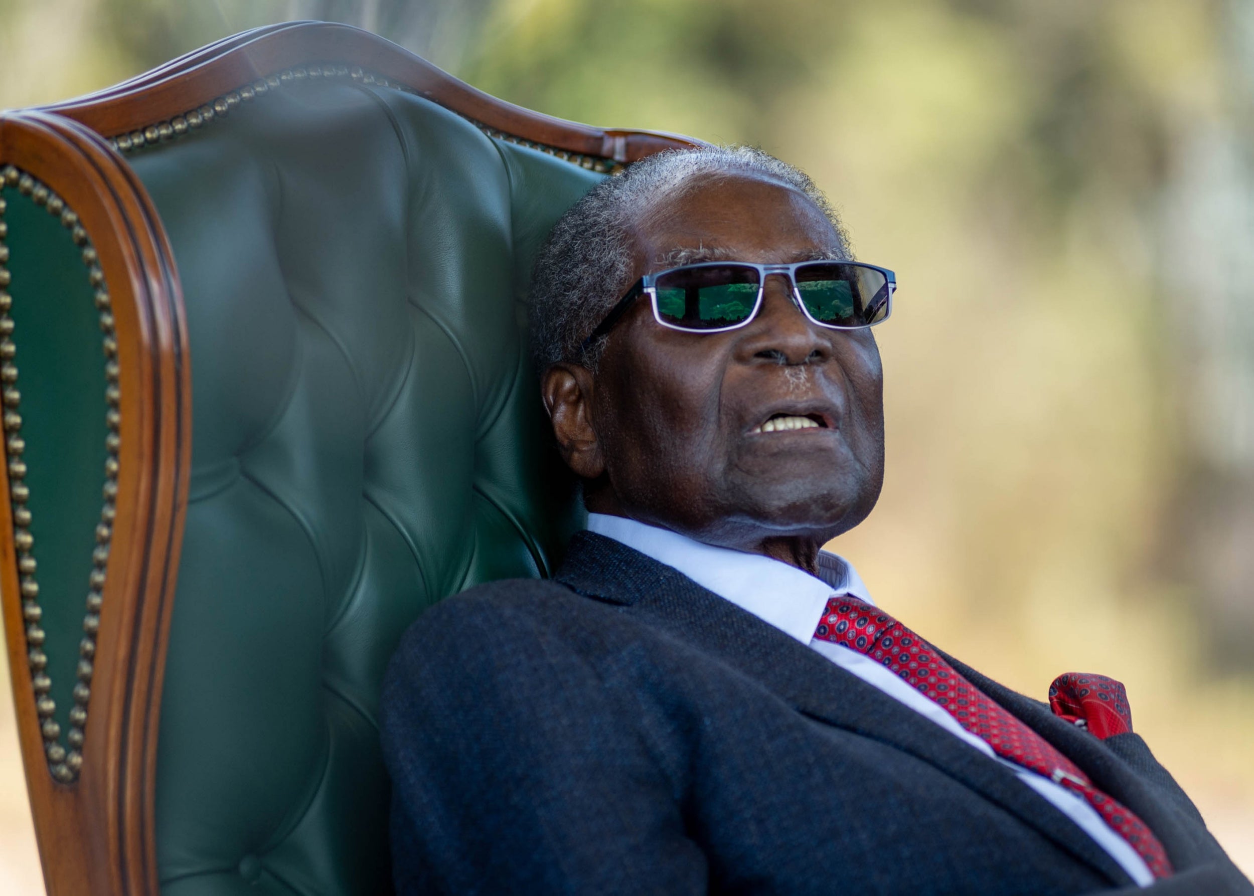 Mugabe gives his endorsement on 29 July 2018 before Zimbabweans go to the polls