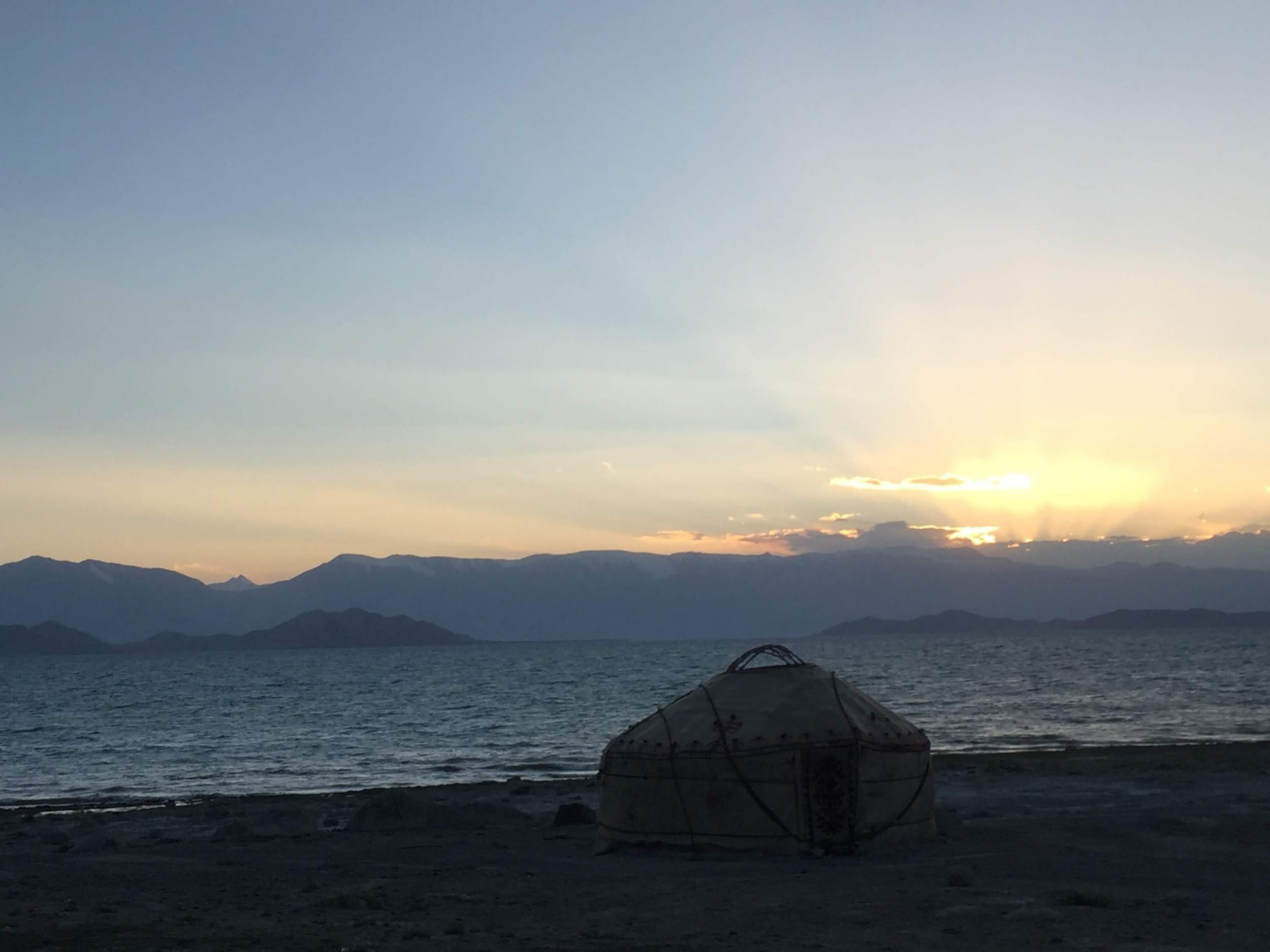 A family yurt at Karakul