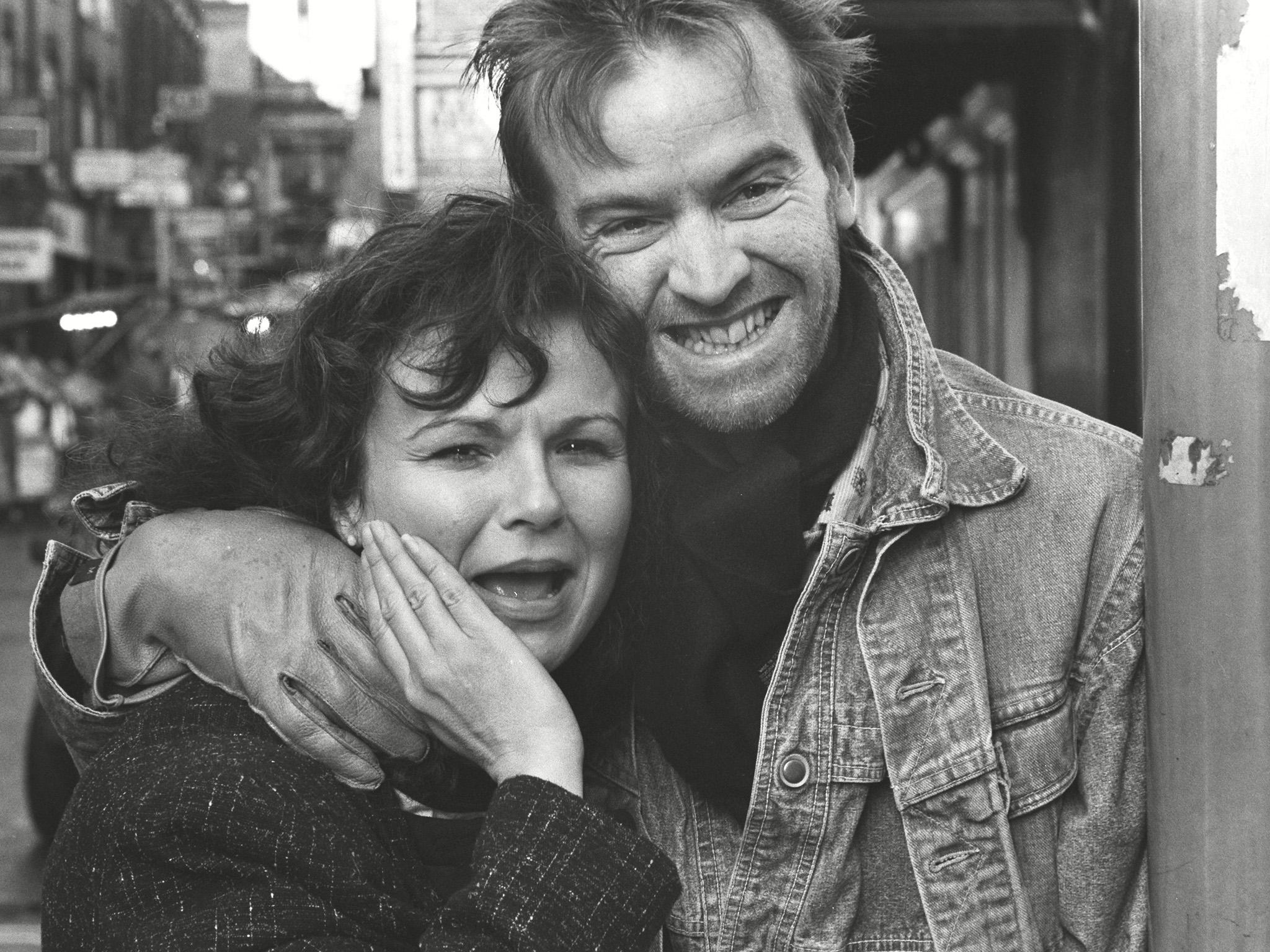 Charleson with Julie Walters in London, 1985