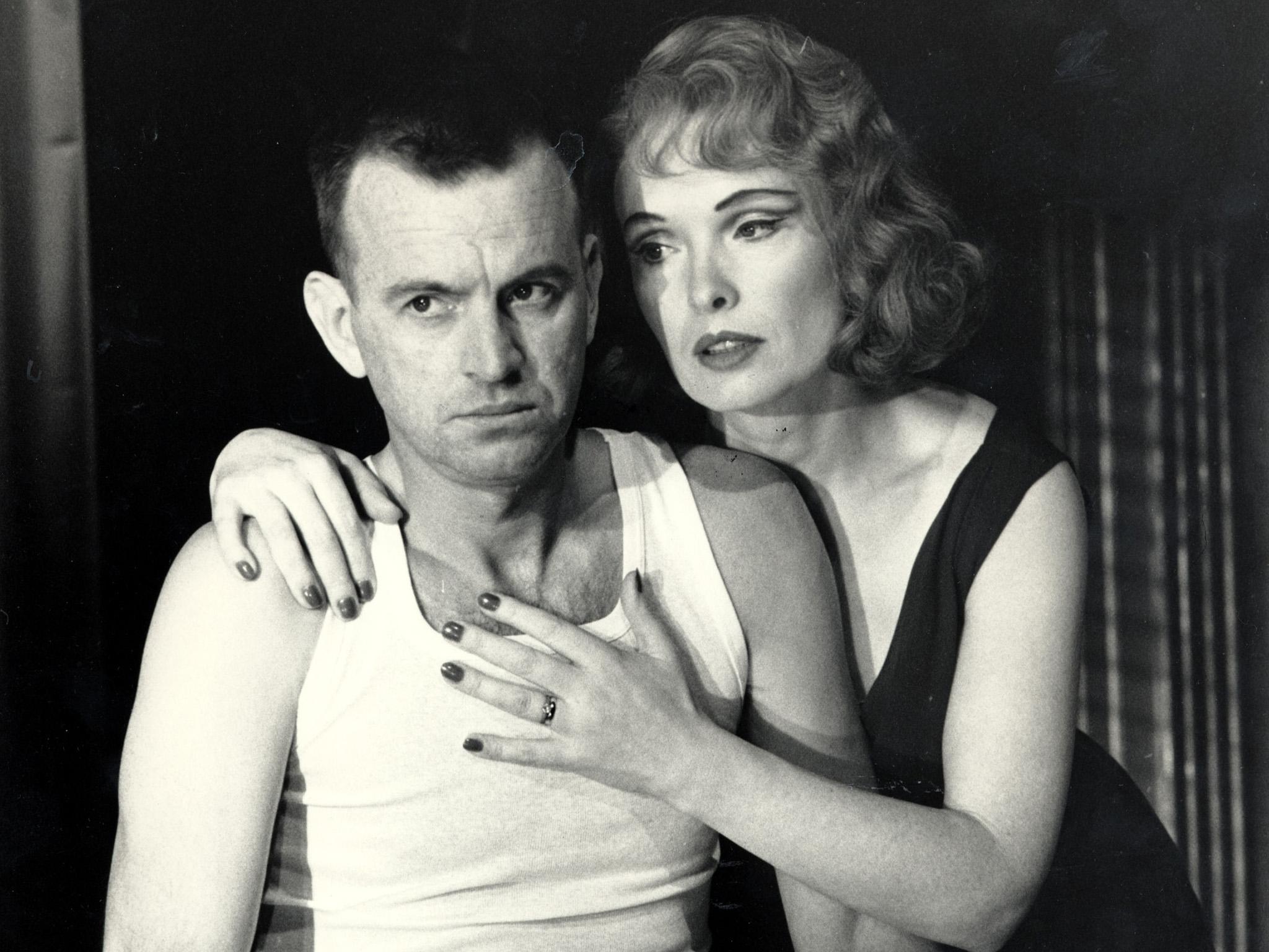 Charleson and Lindsay Duncan in ‘Cat On A Hot Tin Roof’, 1988