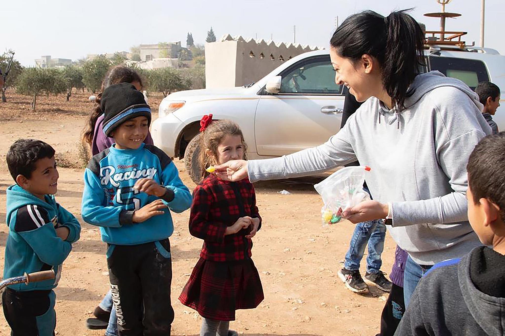 Ghadir’s affinity with the locals was essential to her work