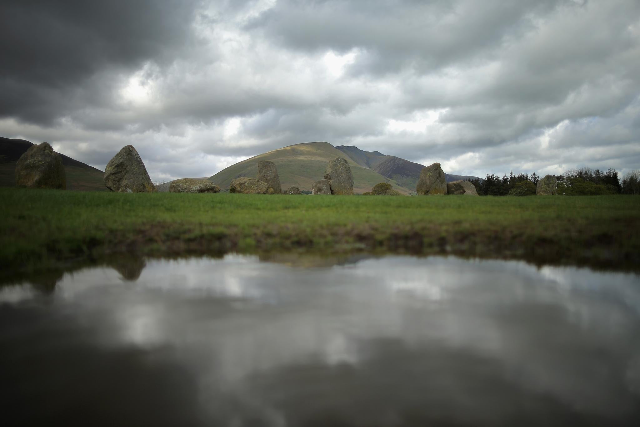 Blencathra, a popular peak in the Lake District