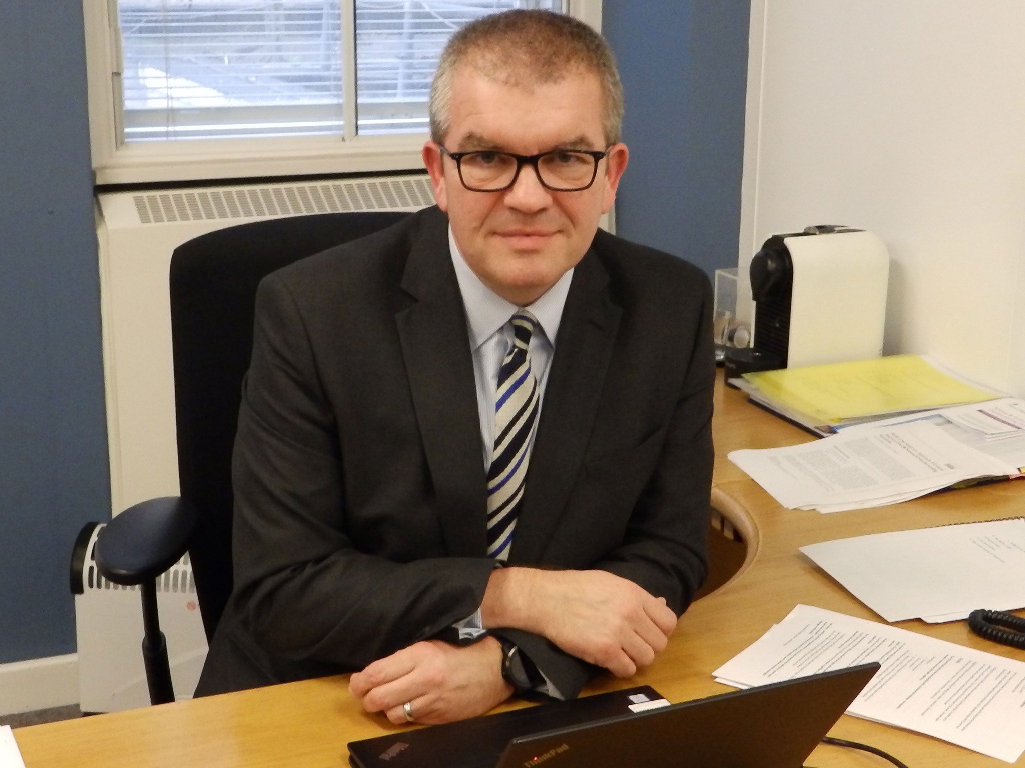 Martin Hewitt QPM, chair of the National Police Chiefs’ Council