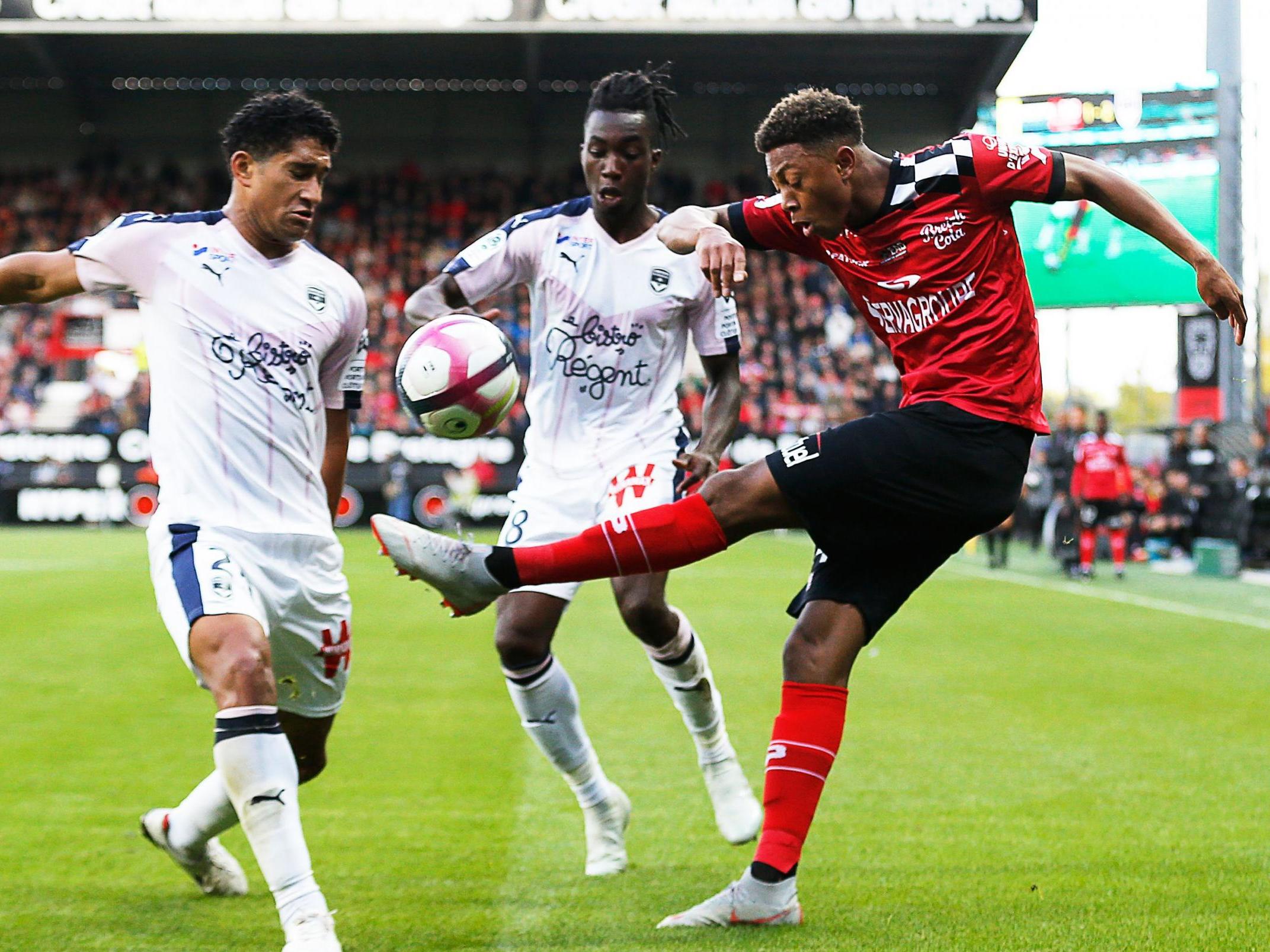 Nathael Julan made 11 appearances for Guingamp