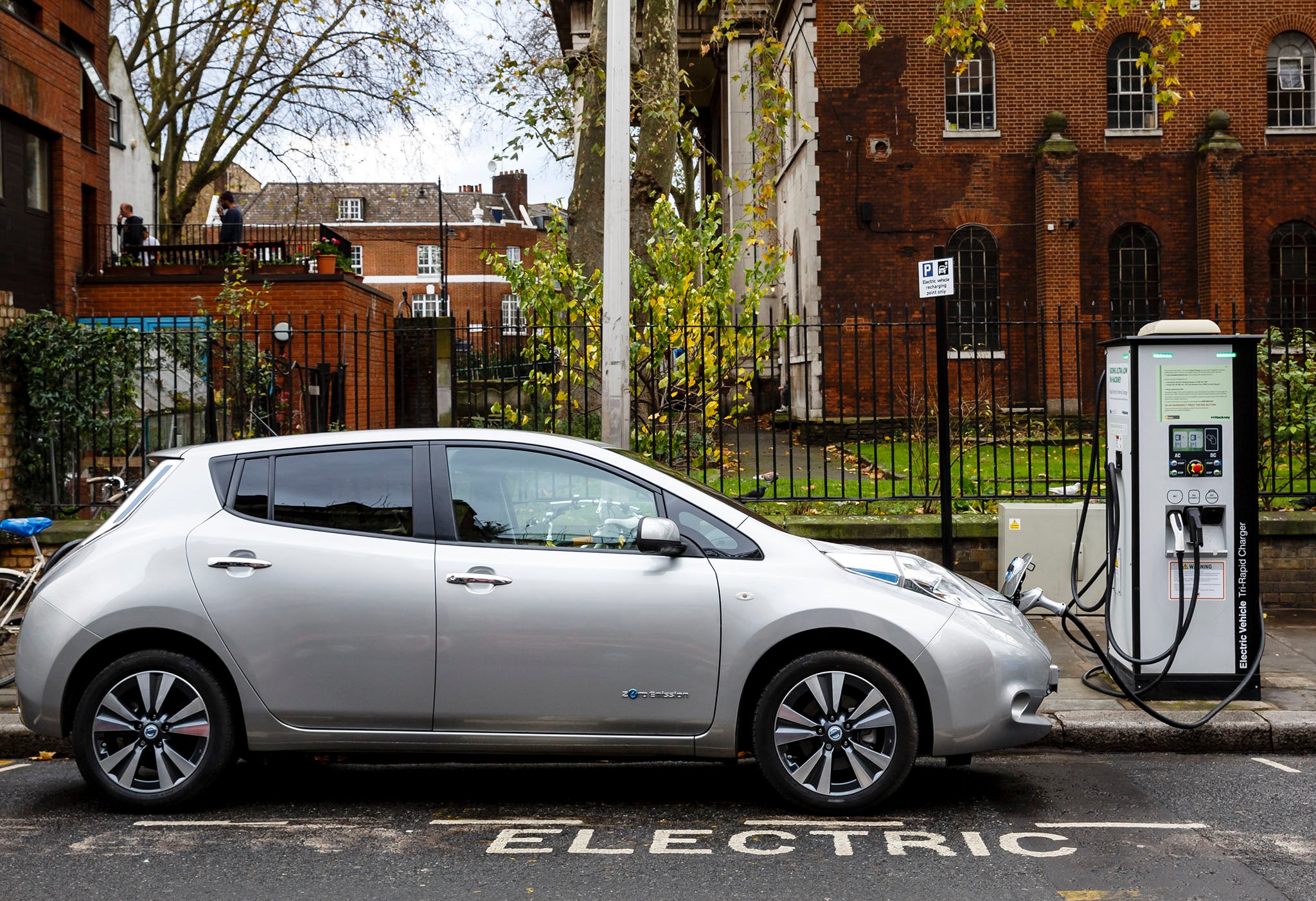 The Nissan Leaf, one of the top-selling electric cars in the UK, is among the models made in Sunderland