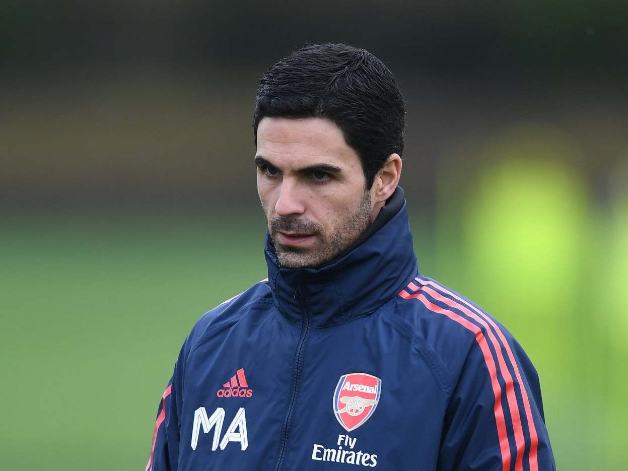 Mikel Arteta prepares his side to face Leeds