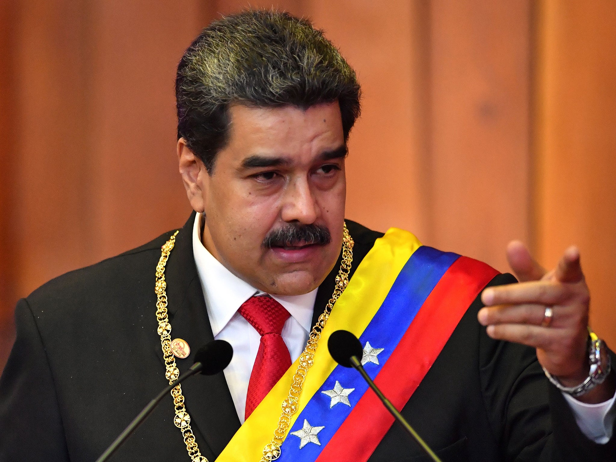 The US government has charged Venezuelan president Nicolas Maduro with drug trafficking