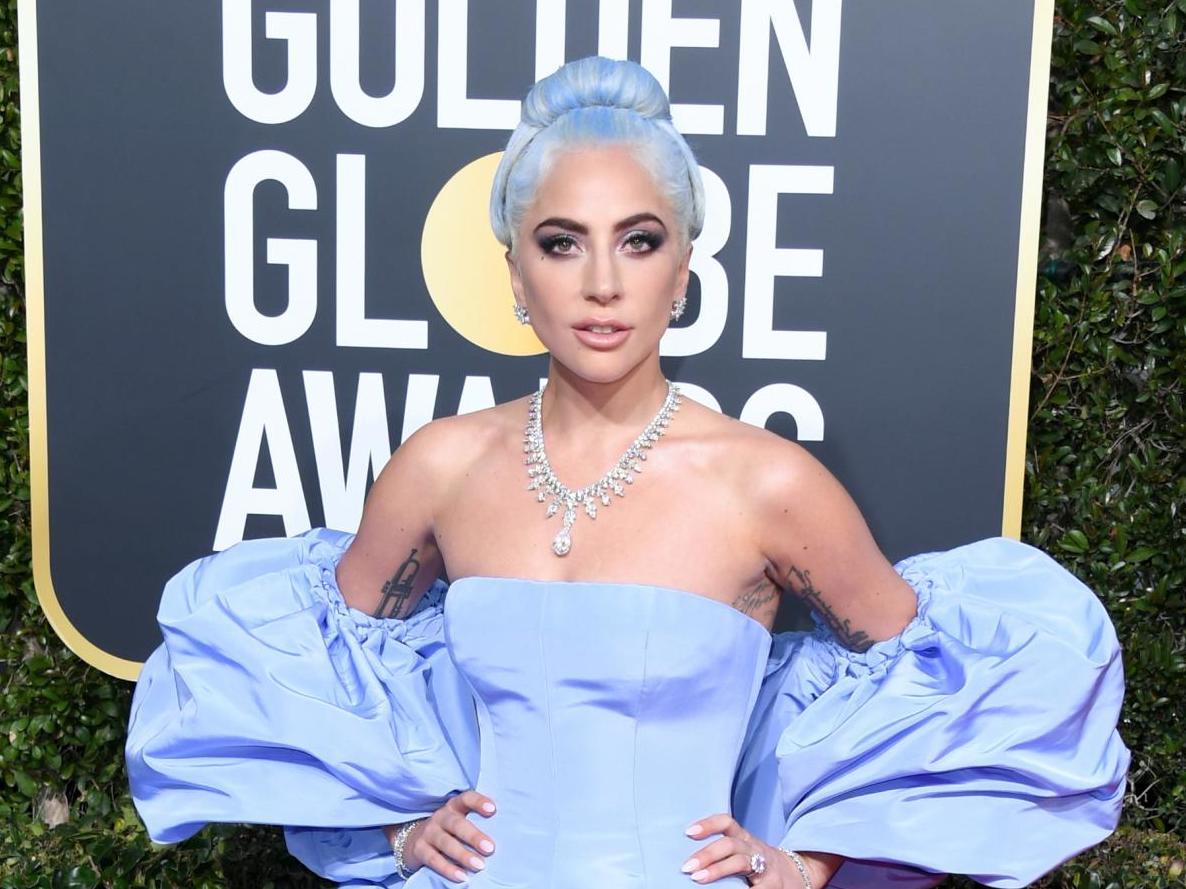 Lady Gaga at the 2019 Golden Globes