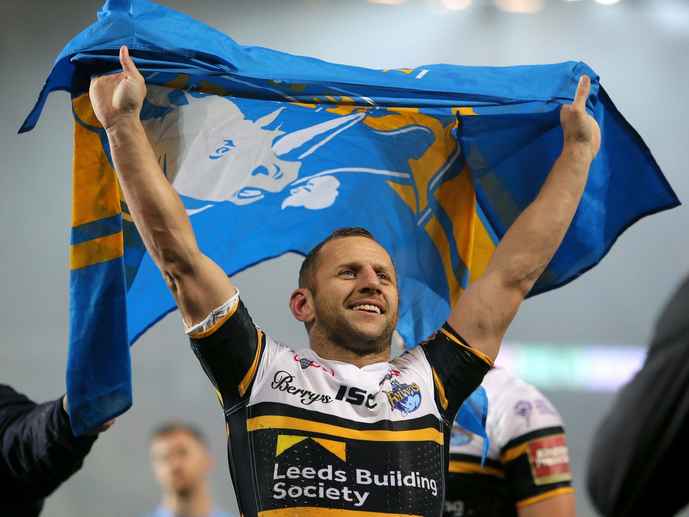 Rob Burrow won eight Super League titles with Leeds