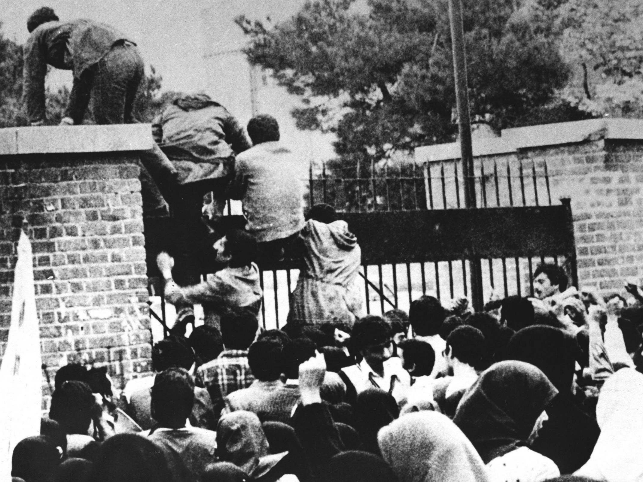 The most culturally important building in Tehran? Iranian students storm the US embassy in 1979