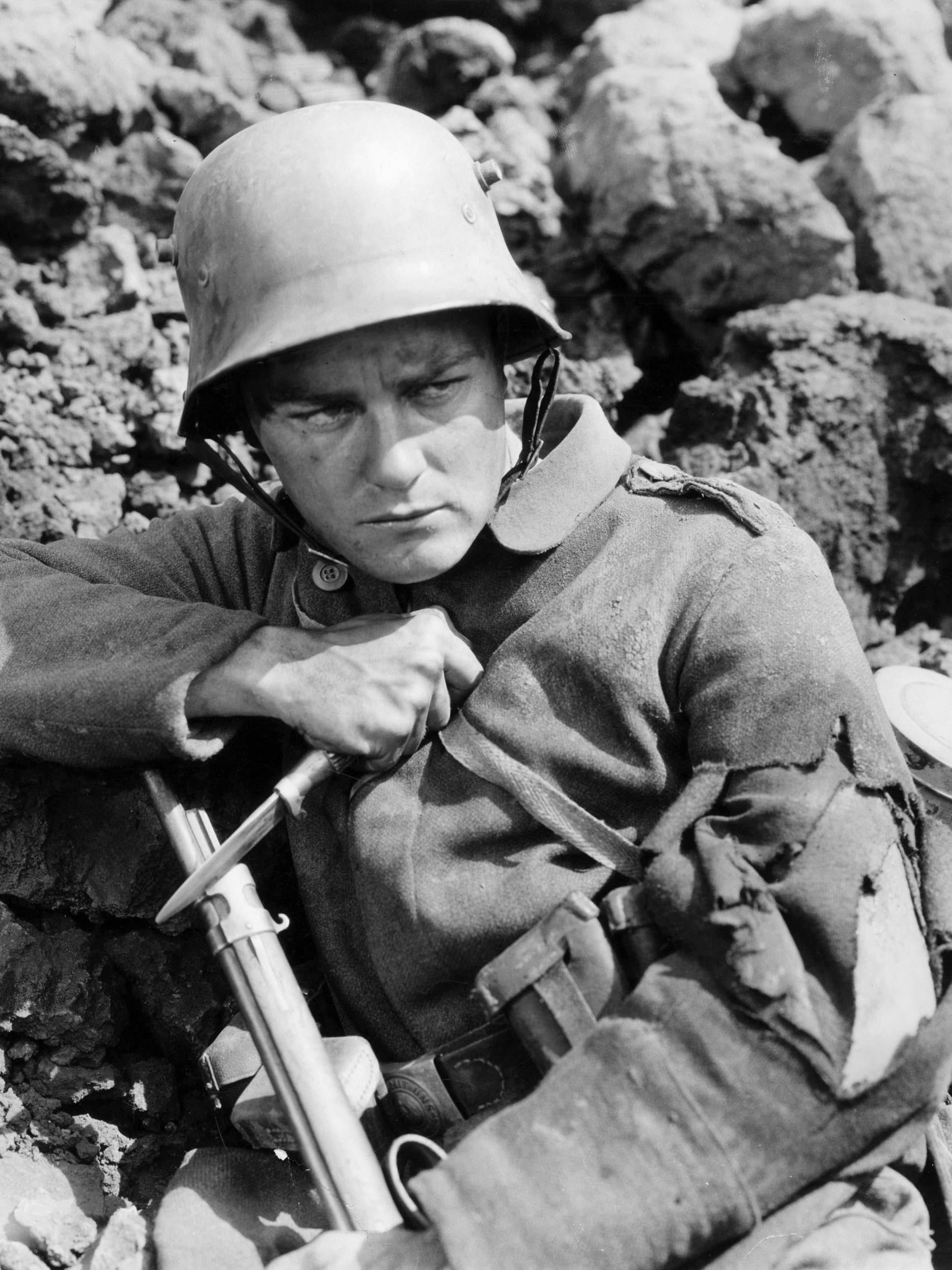 Lew Ayres as Paul Baumer in Lewis Milestone’s ‘All Quiet on the Western Front’ (1930)