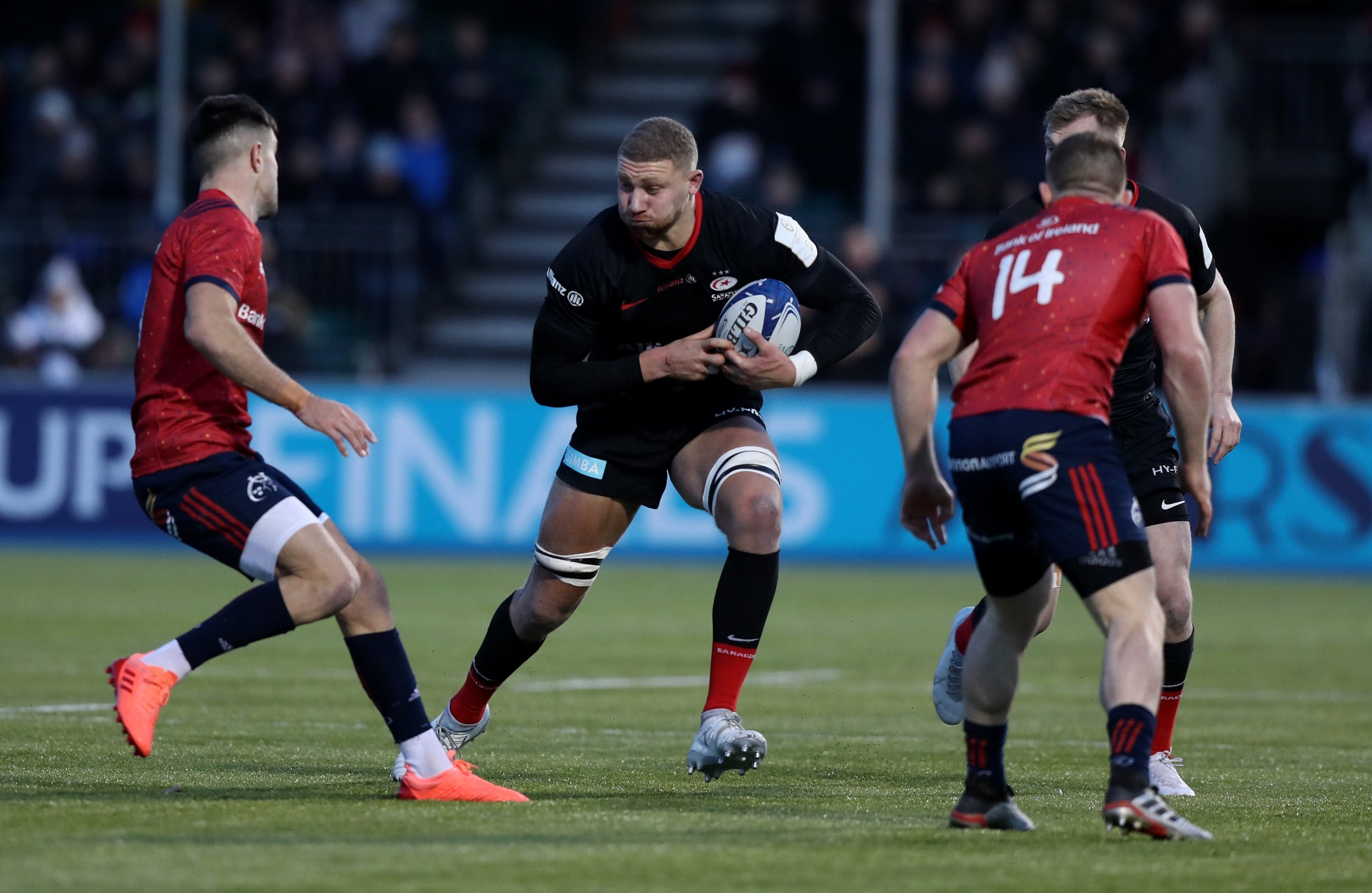 Northampton snapped up Nick Isiekwe on loan from Saracens (Getty)