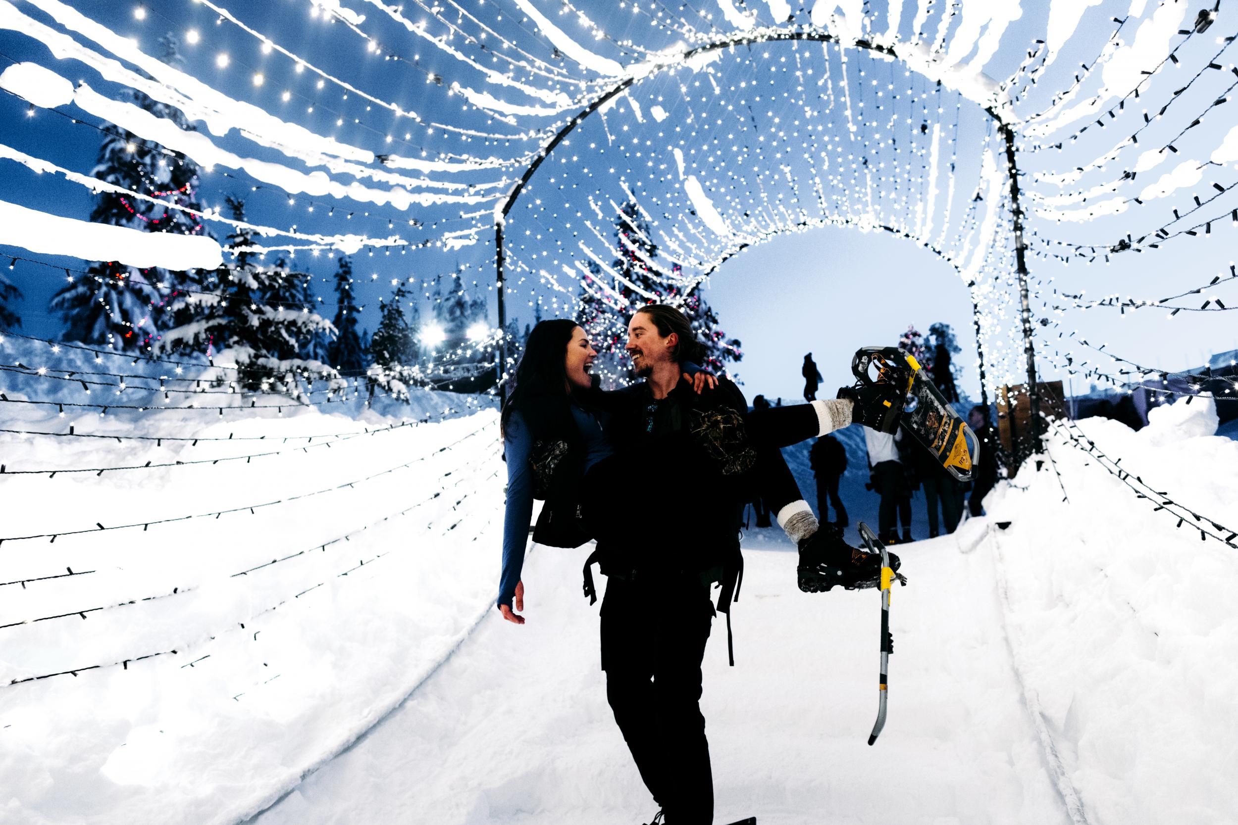 Grouse Mountain is the closest resort to Vancouver