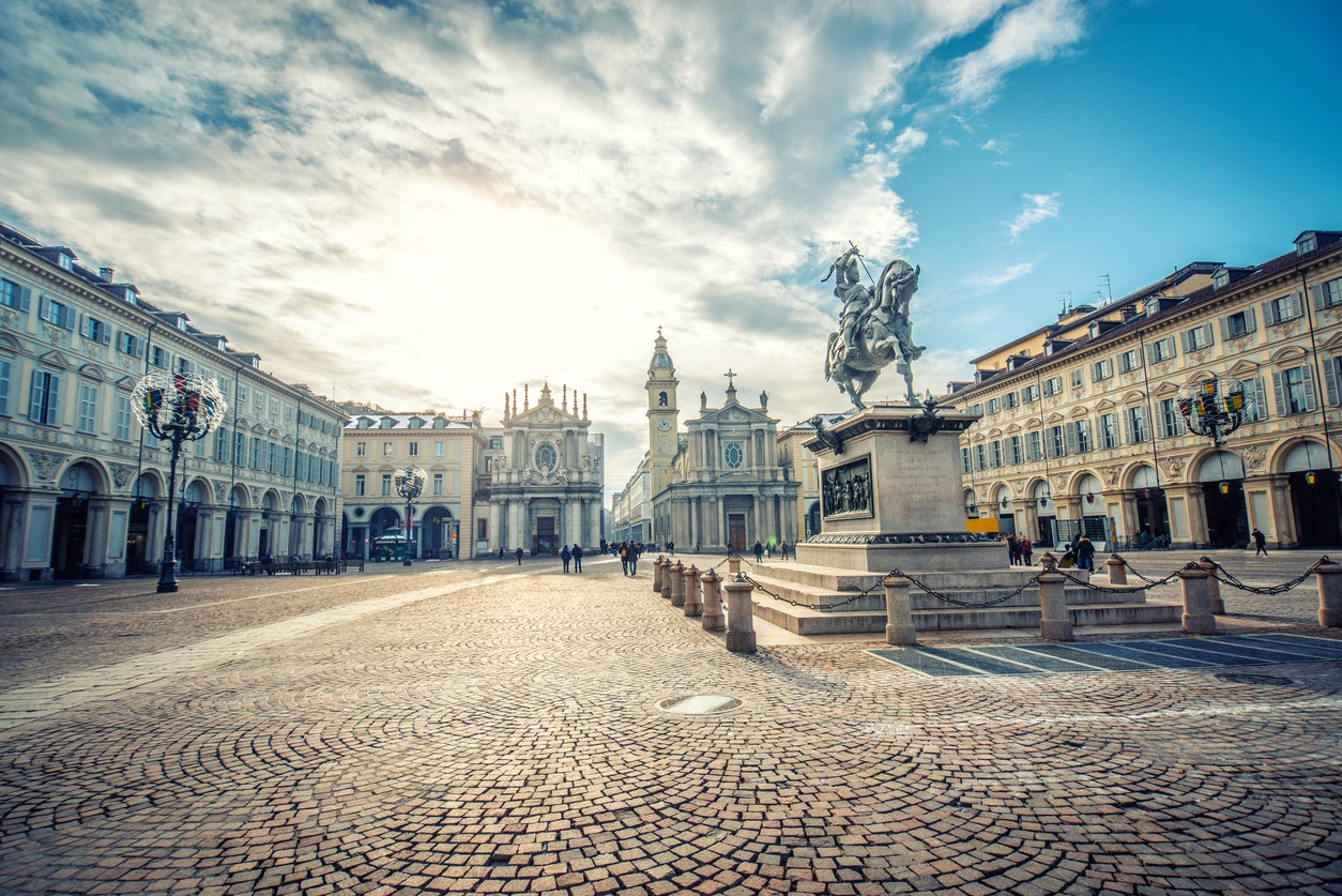 Turin has several notable grand palaces and cathedrals