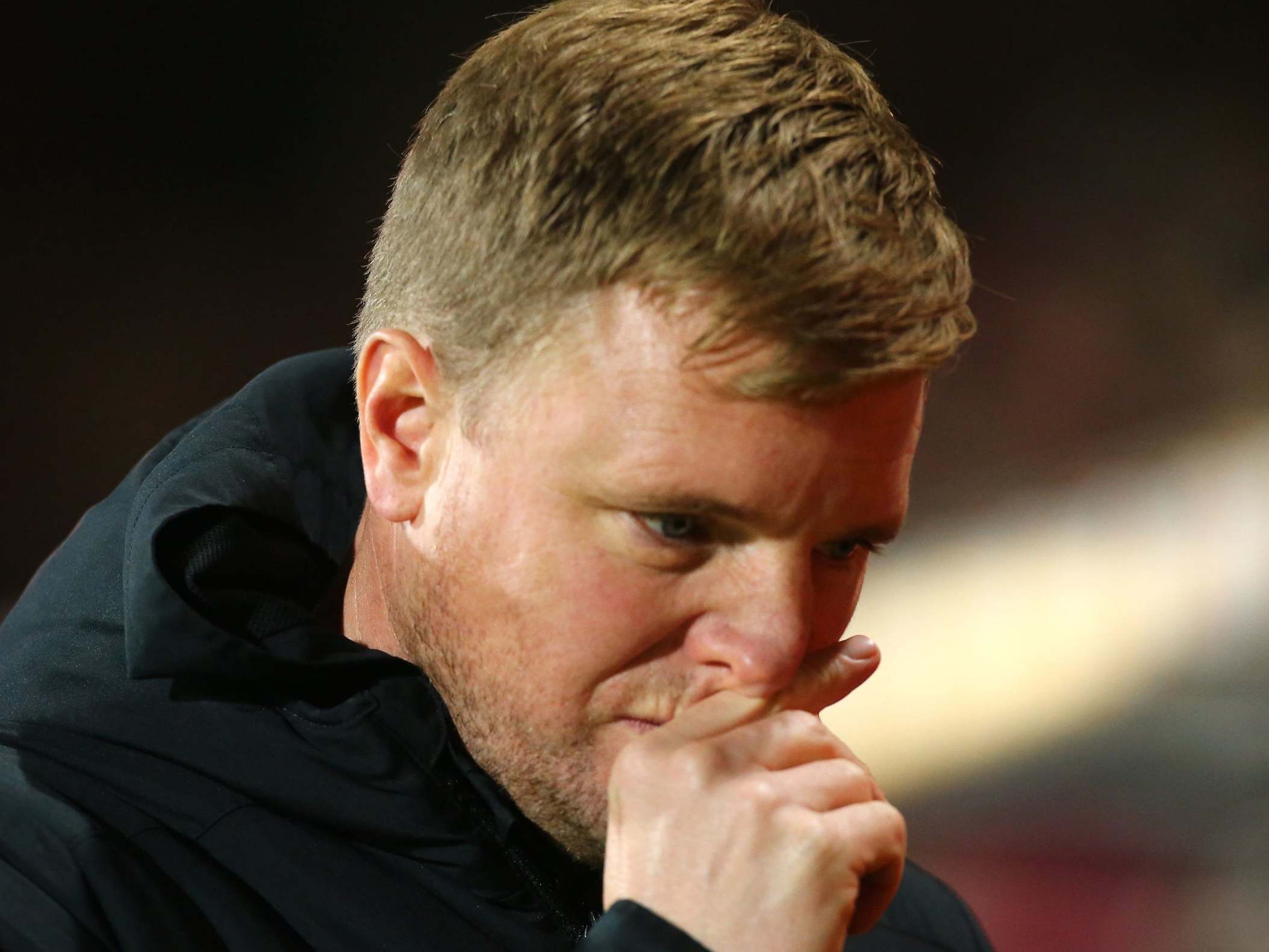 Eddie Howe is facing one of the toughest spells of his career