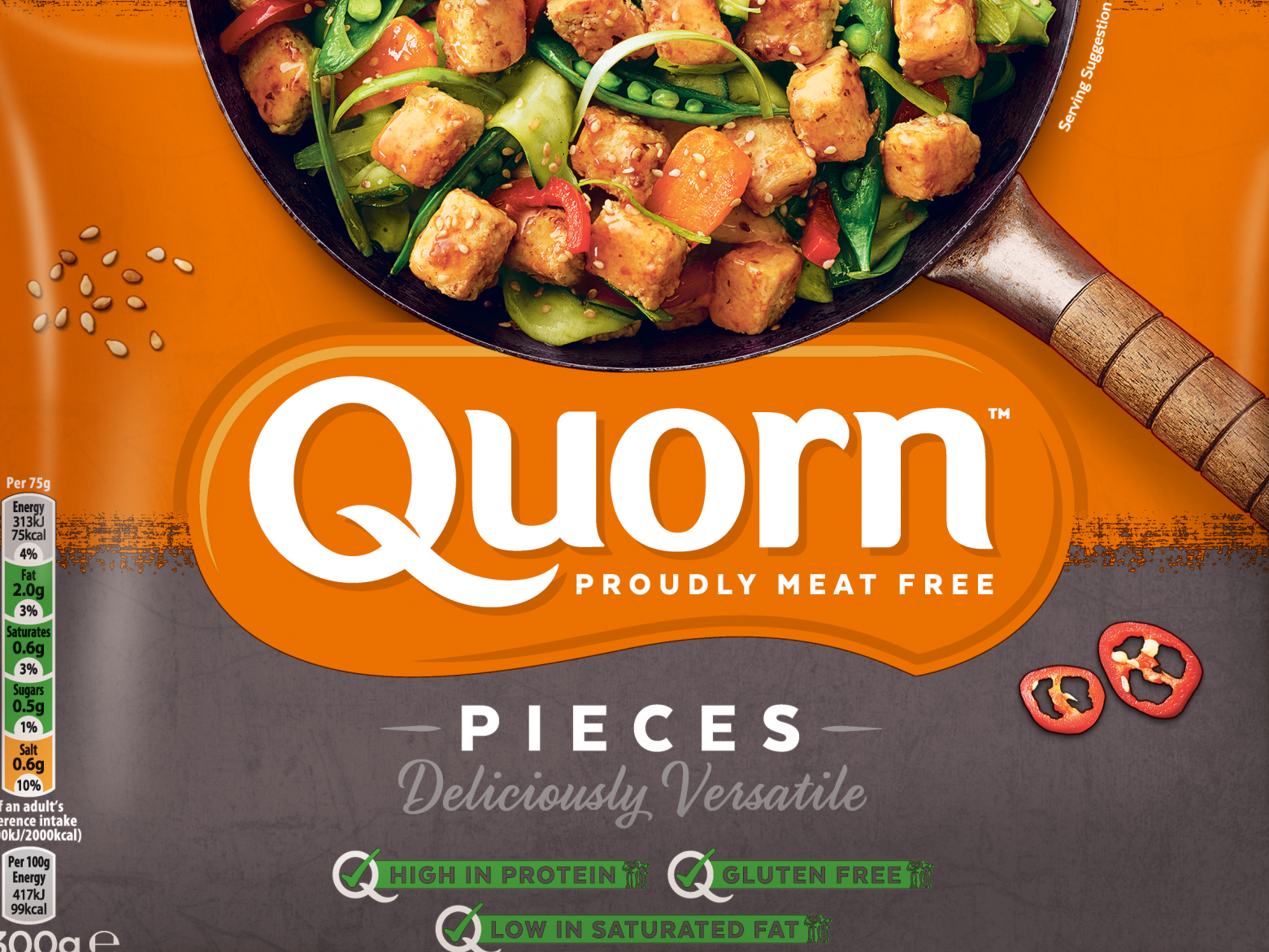 Quorn adds carbon footprint labels to food to highlight climate impact