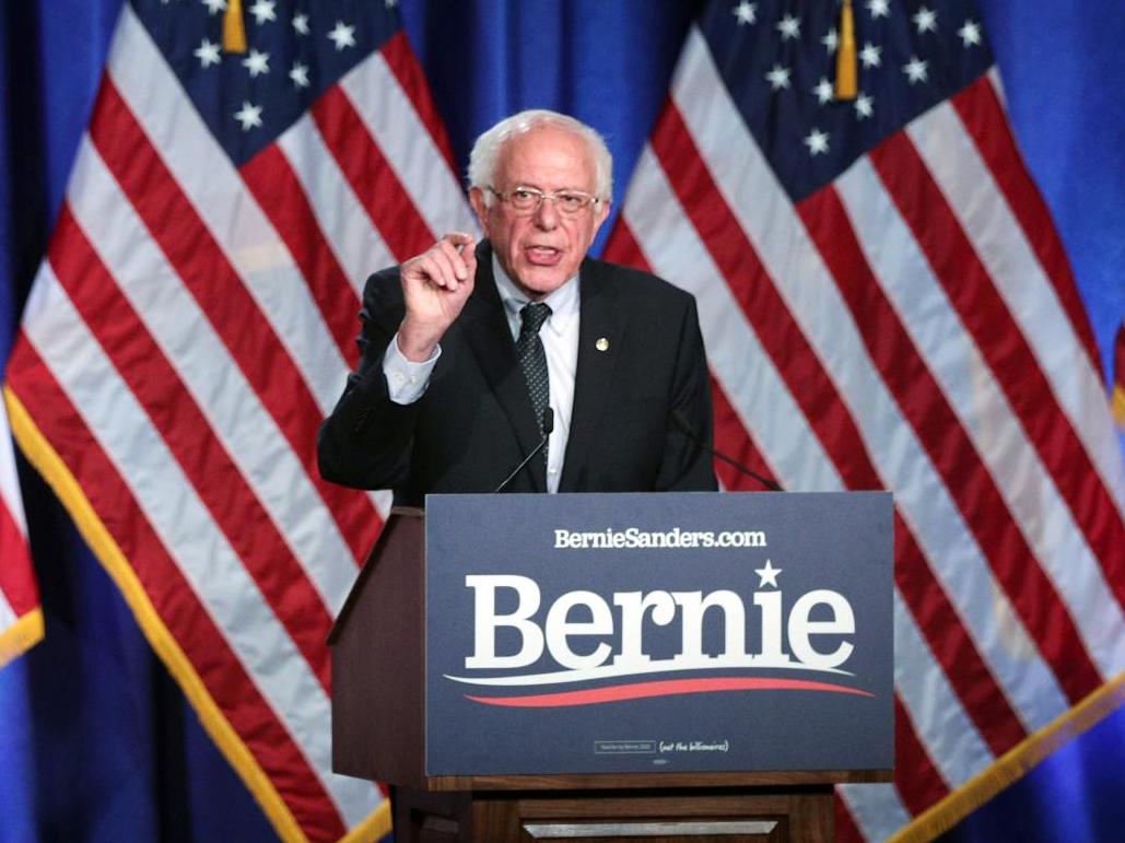 Mr Sanders is positioning himself as the most strident anti-war candidate