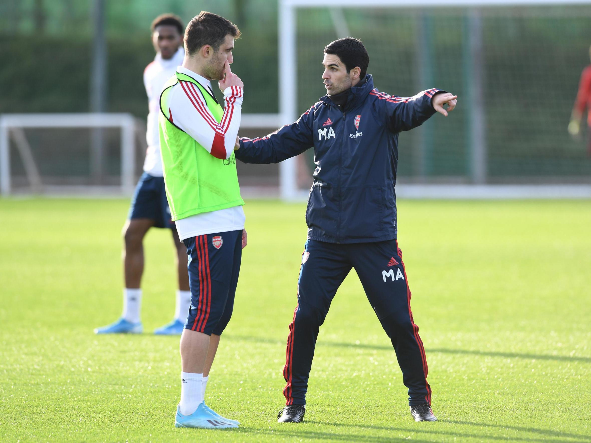 Sokratis has recently lost his place in Mikel Arteta’s first-choice eleven