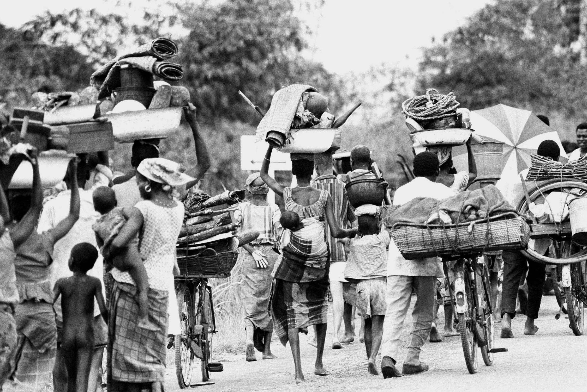 Starving Biafrans in 1968