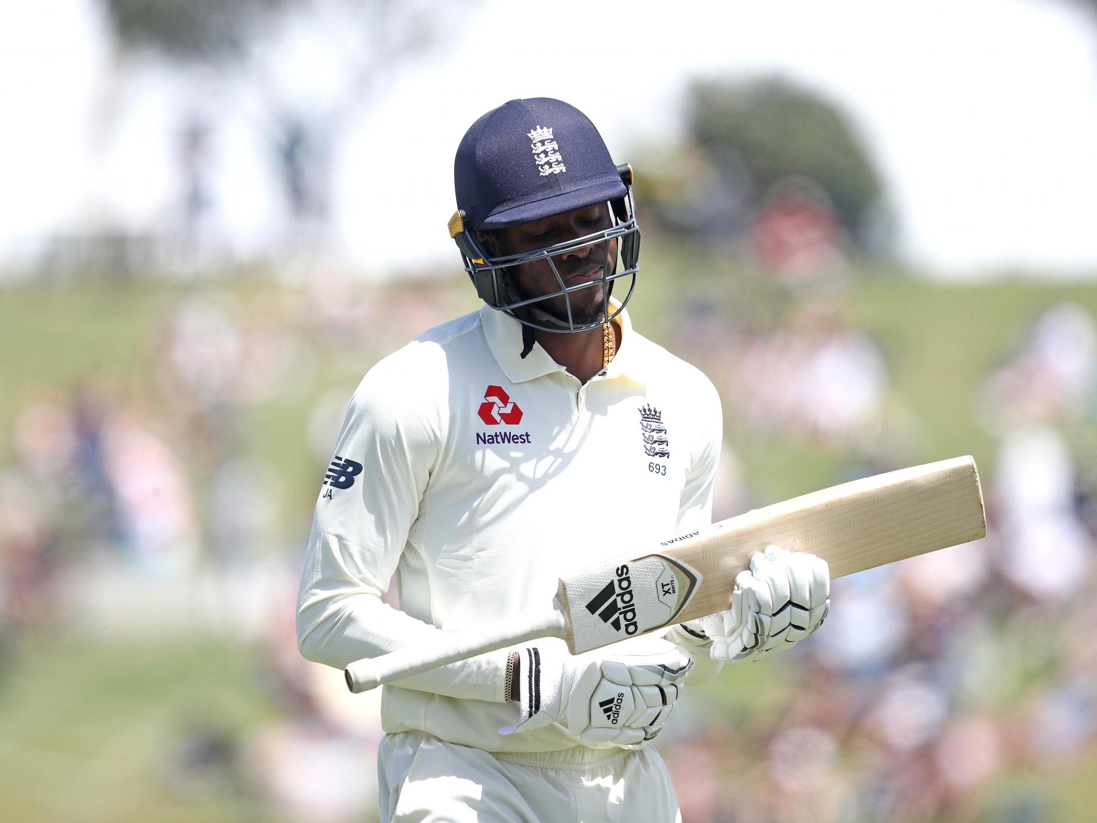Jofra Archer was racially abused as he left the field at Bay Oval