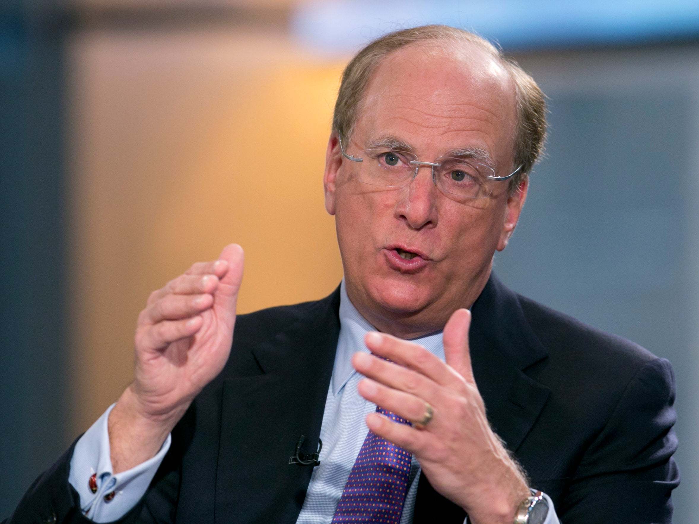 BlackRock chief executive Larry Fink insists they are not ‘woke’.