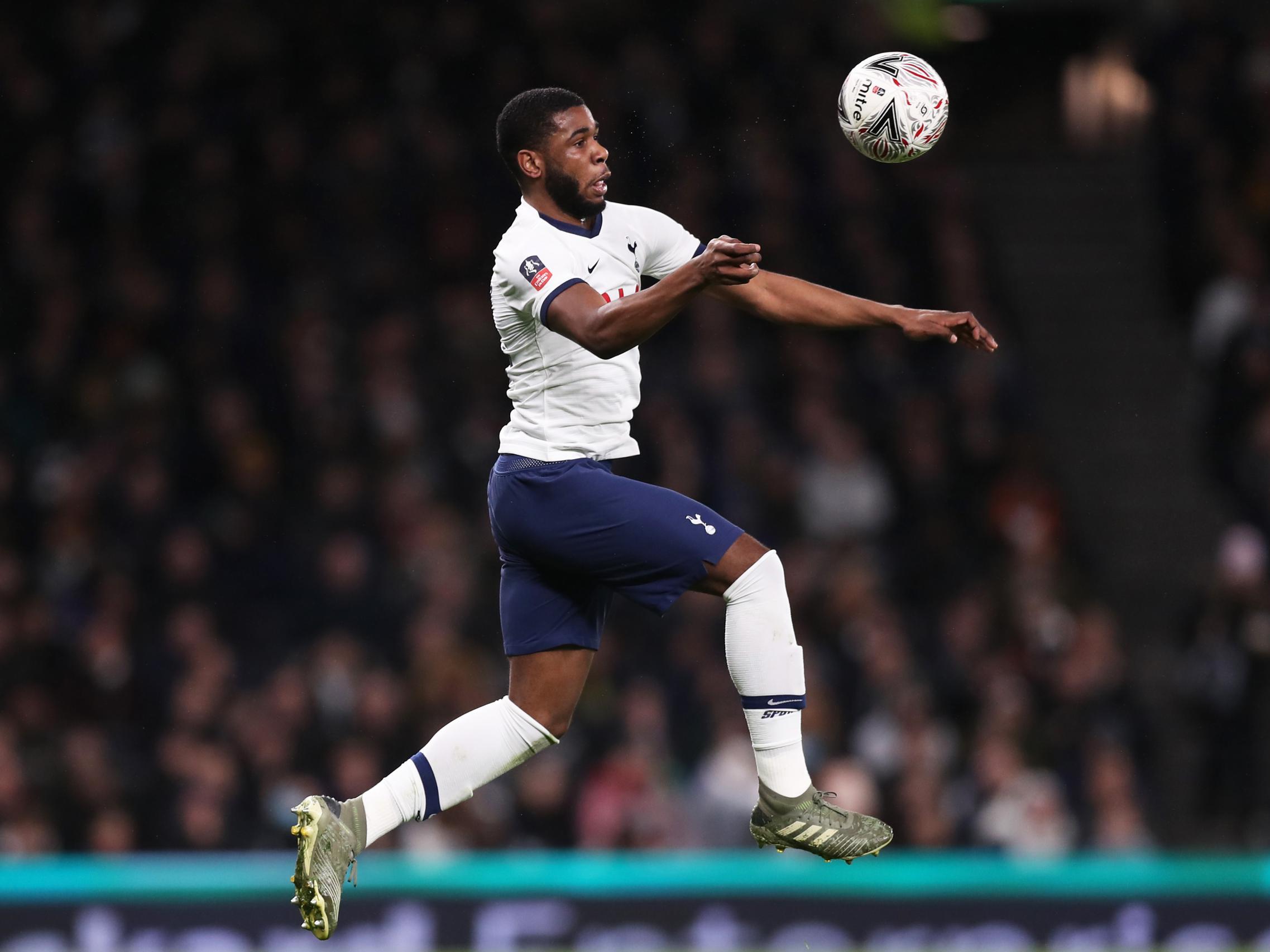 Tanganga in action (Tottenham Hotspur FC via Getty)