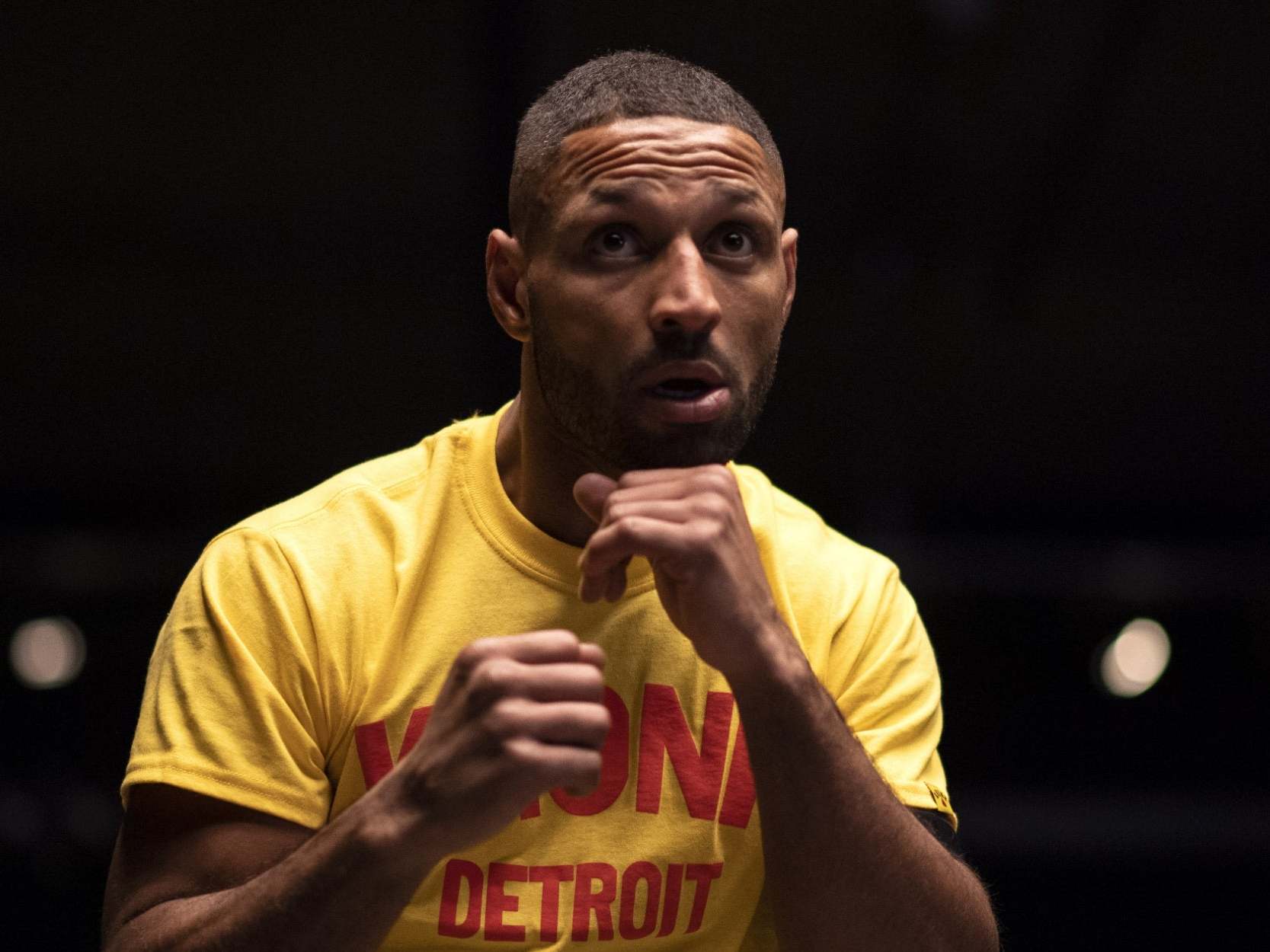 Kell Brook trains ahead of his fight with Mark DeLuca