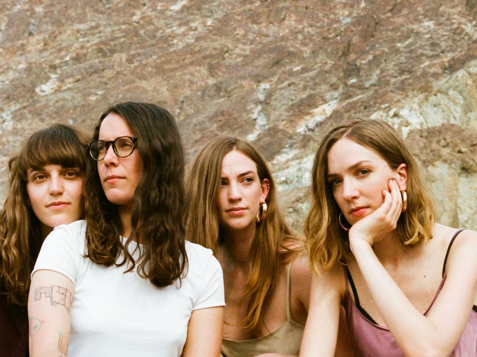 The Big Moon (left to right): Soph Nathan, Fern Ford, Celia Archer and Juliette Jackson