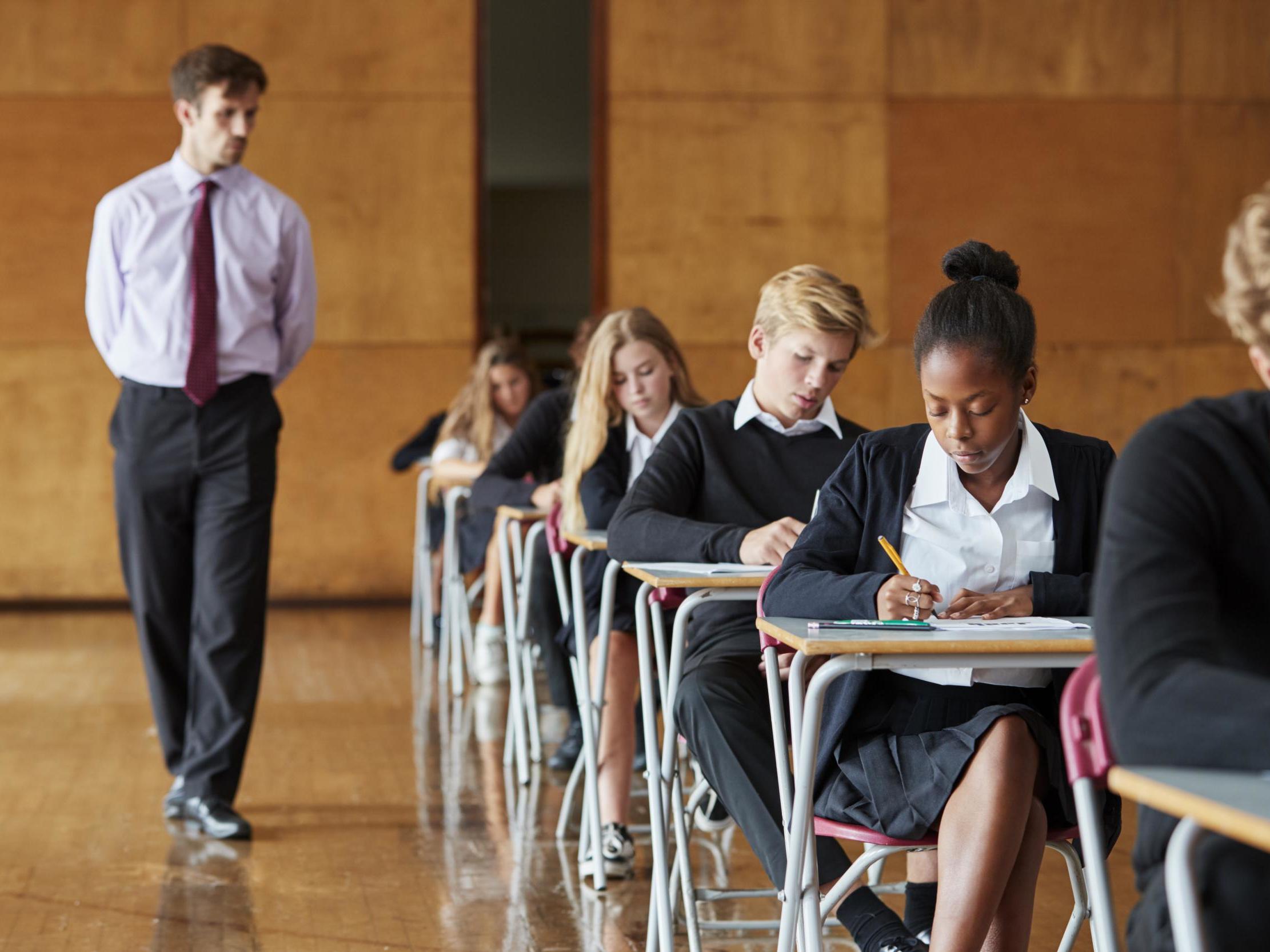 Sitting in a hall is seen as outdated but online testing is still not widespread