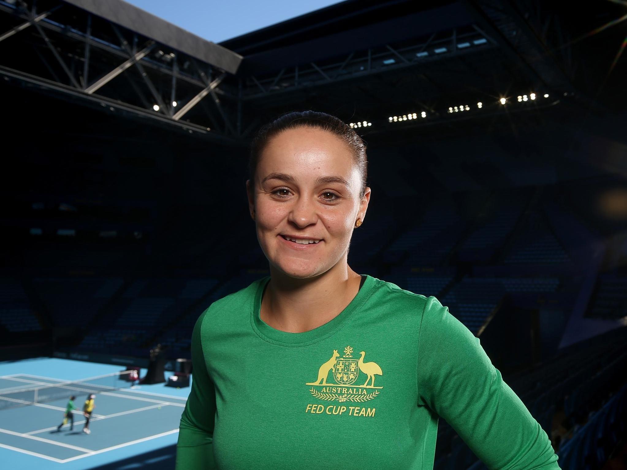 Ashleigh Barty is looking to become first Australian to win a Grand Slam on home soil since Chris O’Neil