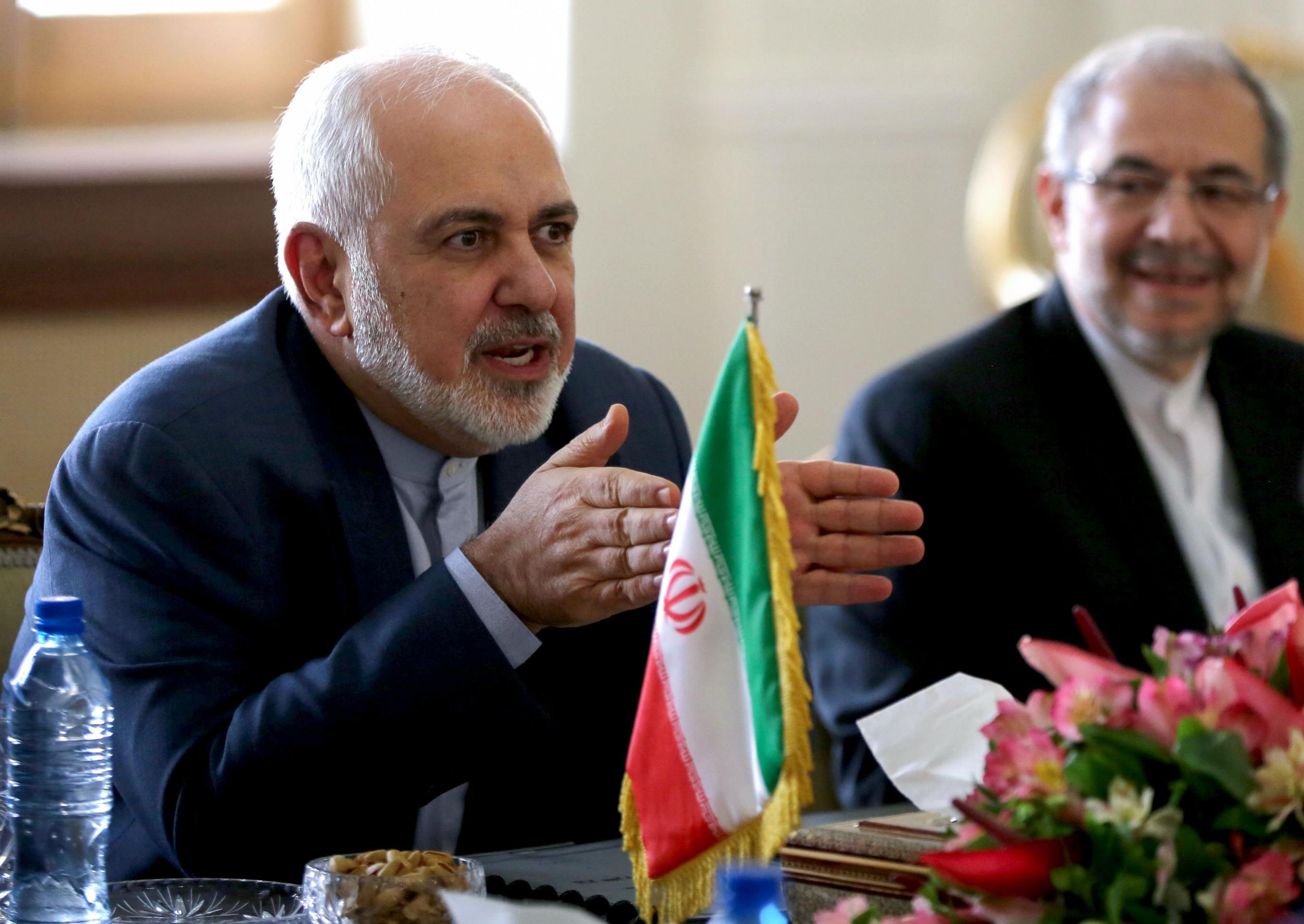 Iran's Foreign Minister Mohammad Javad Zarif