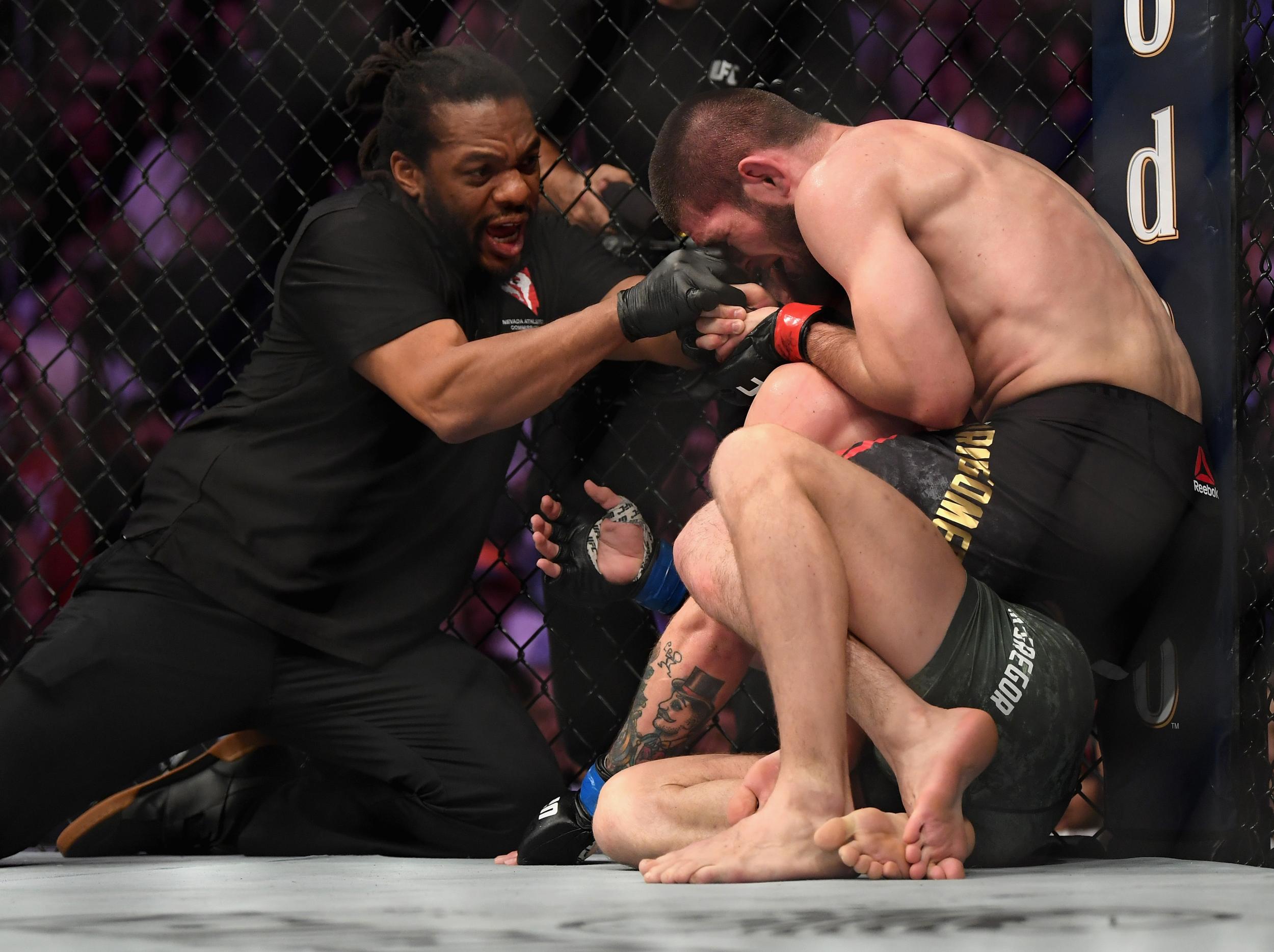Without a doubt, the most emphatic defeat of McGregor’s career. And, for once, the trash talking did not work for him. Instead it served only to rile Khabib, who started the fight at a thunderous pace and won every single round. McGregor’s ground defence was impressive in places but – damningly – he never really stood a chance.