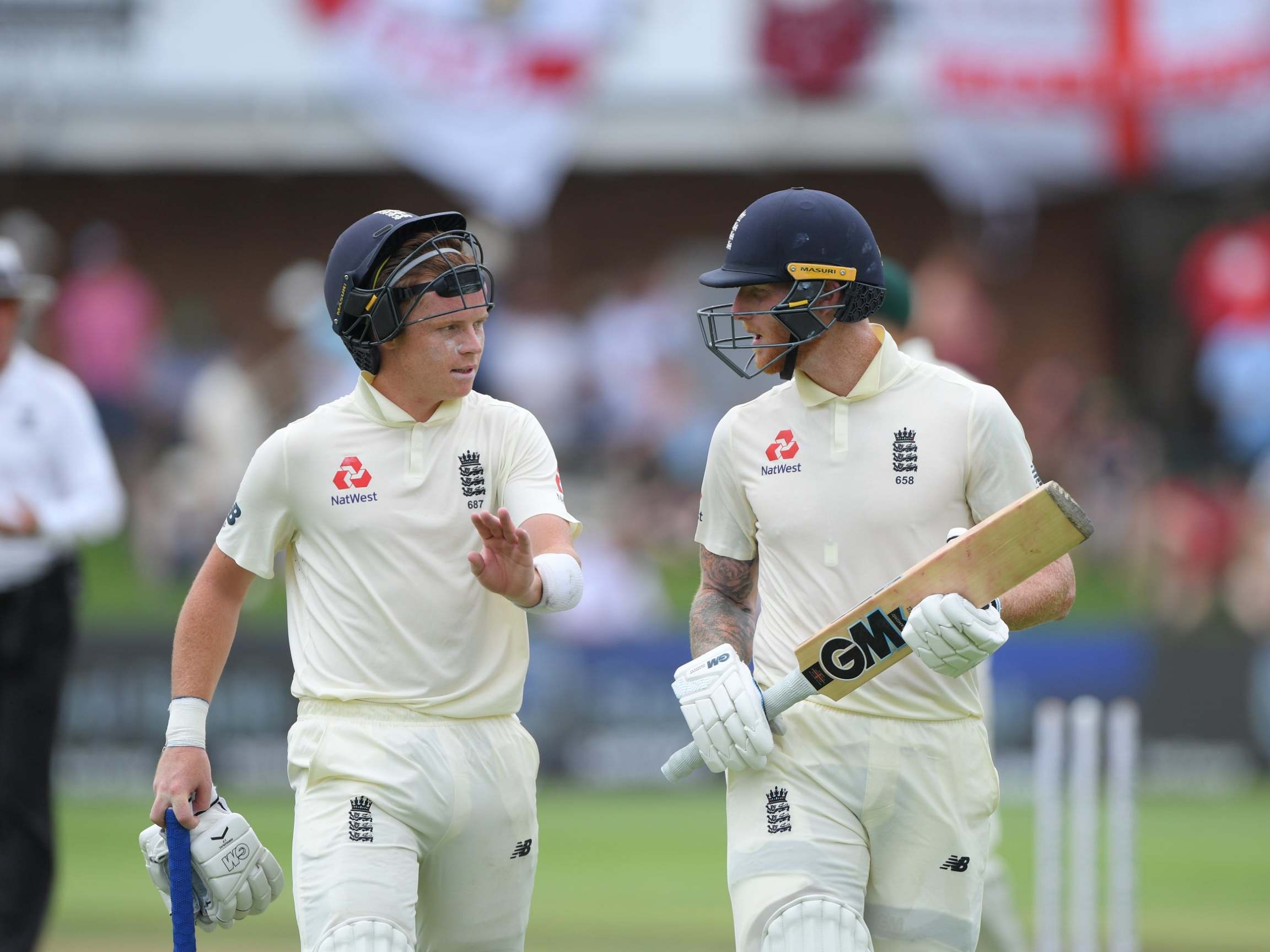 Ollie Pope and Ben Stokes took the game away from South Africa