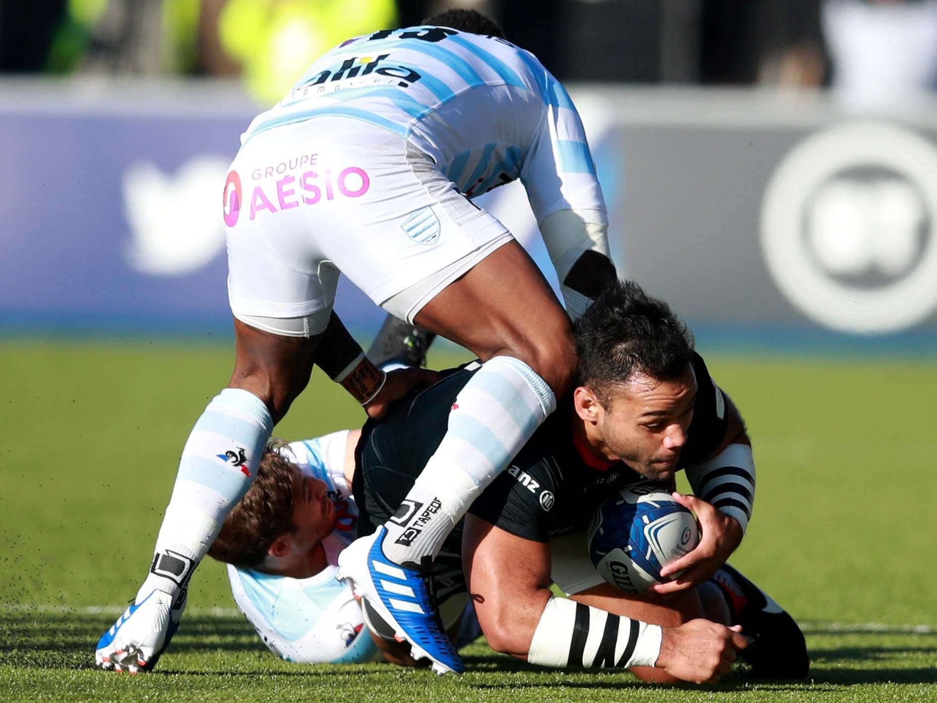 Vunipola sustained the injury against Racing on Sunday