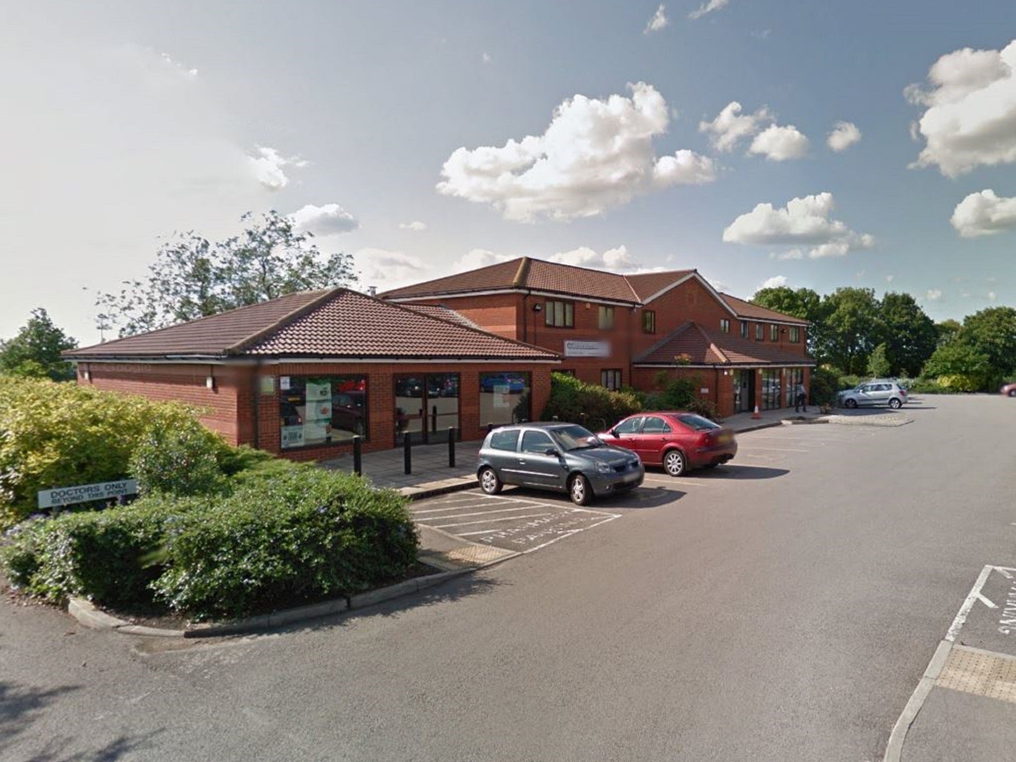 Parkside Medical Centre in Bletchley, near Milton Keynes, Buckinghamshire.