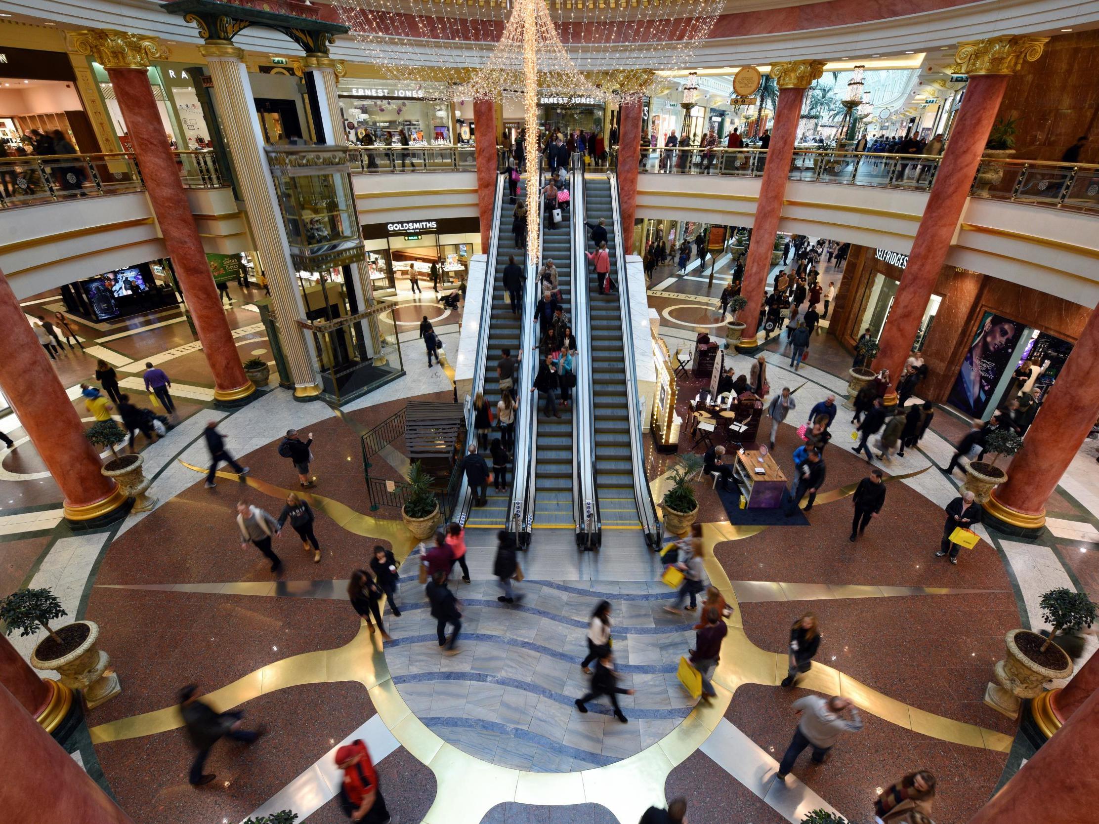 Intu Properties owns several shopping centres including the Trafford Centre in Manchester