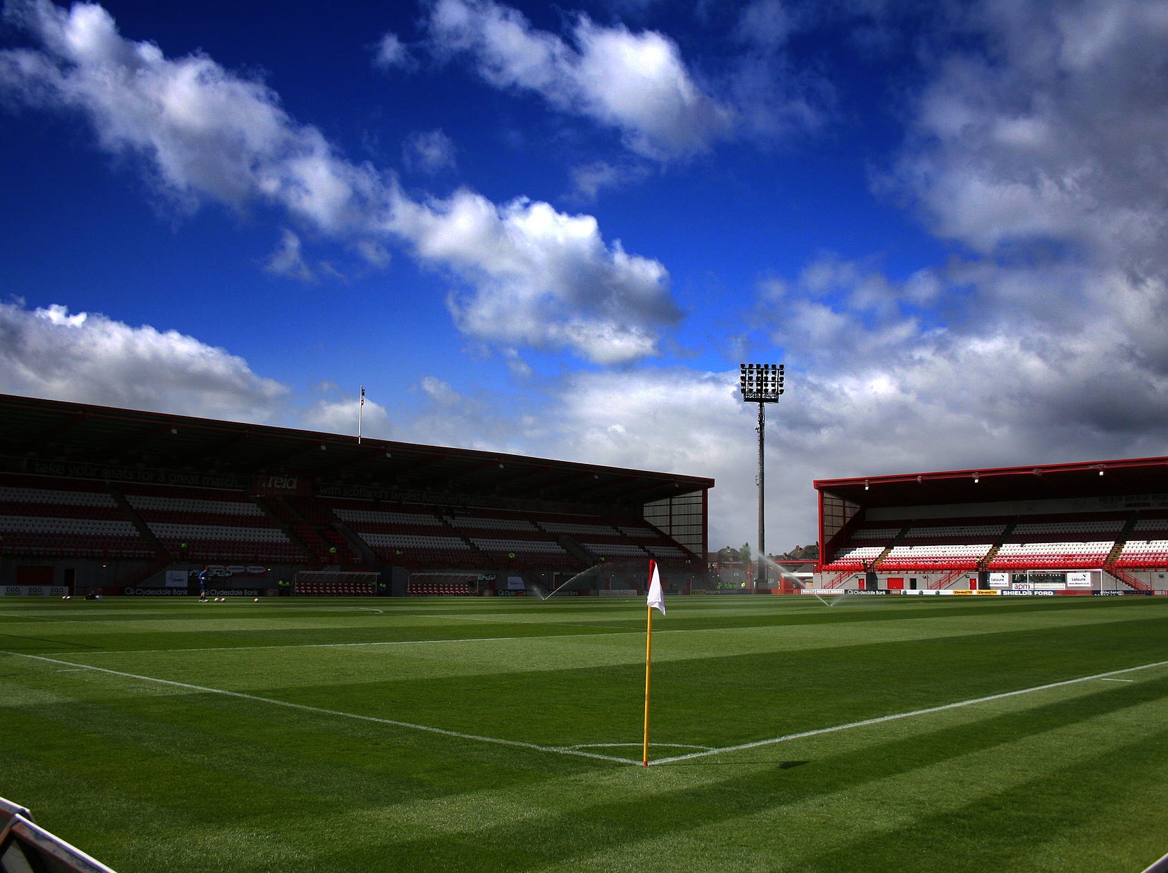 New Douglas Park Stadium, the home of Hamilton Academicals