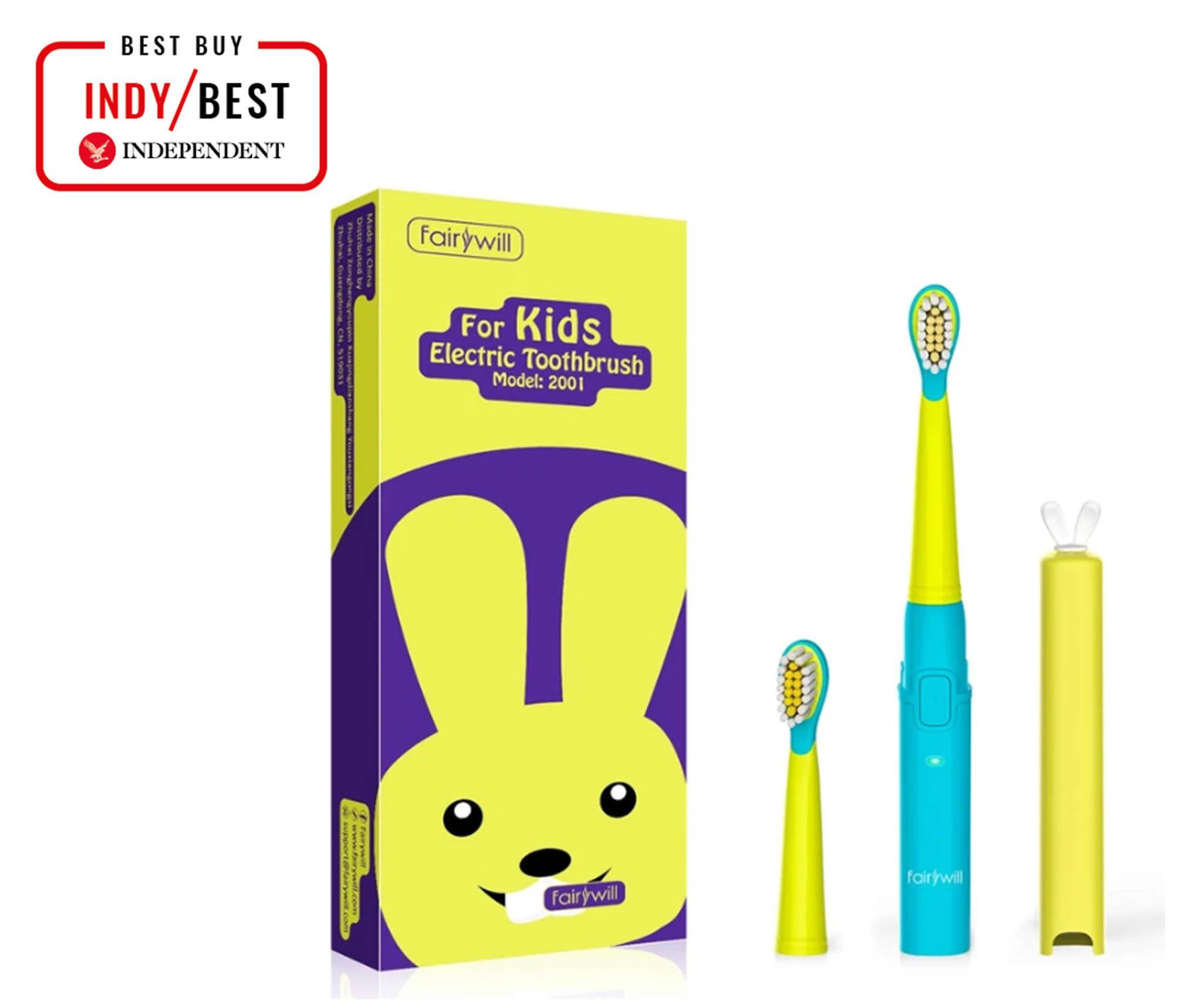 A fun, colourful brush will encourage kids to get into a good routine of brushing their teeth regularly