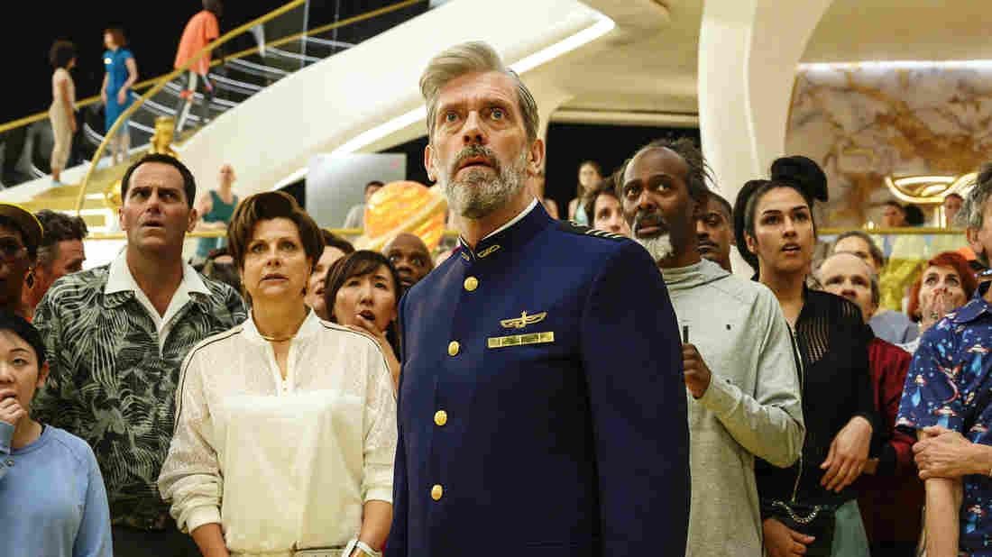Hugh Laurie plays the captain of a beleaguered space ship in ‘Avenue 5’
