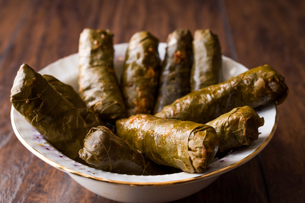 Try dolmades, a Greek classic