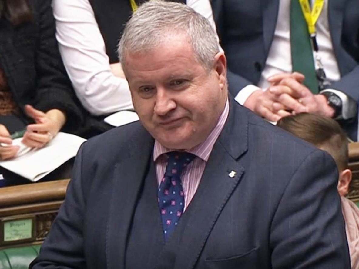 The SNP Westminster leader Ian Blackford speaks in the Commons