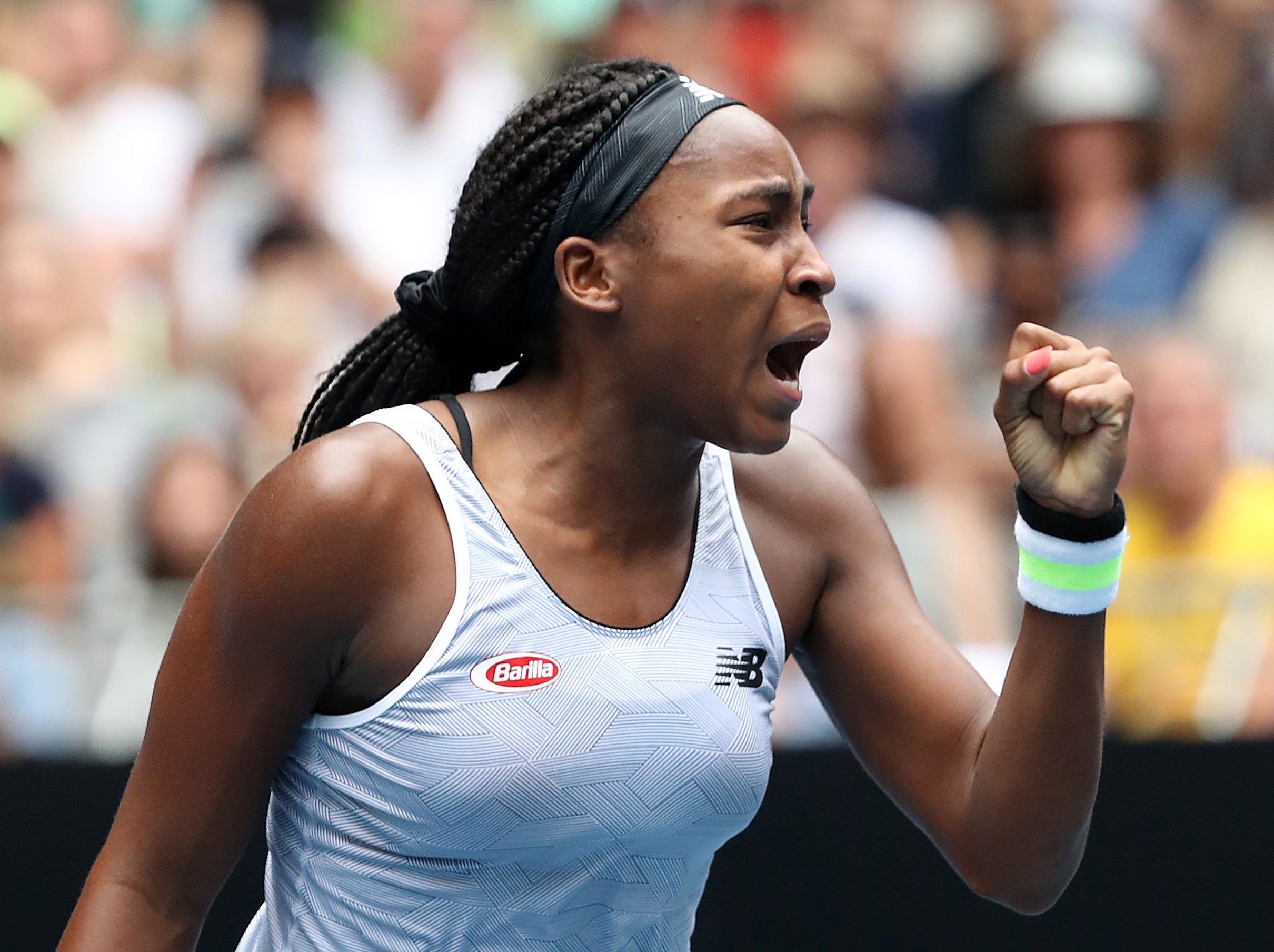 Coco Gauff won again in Melbourne