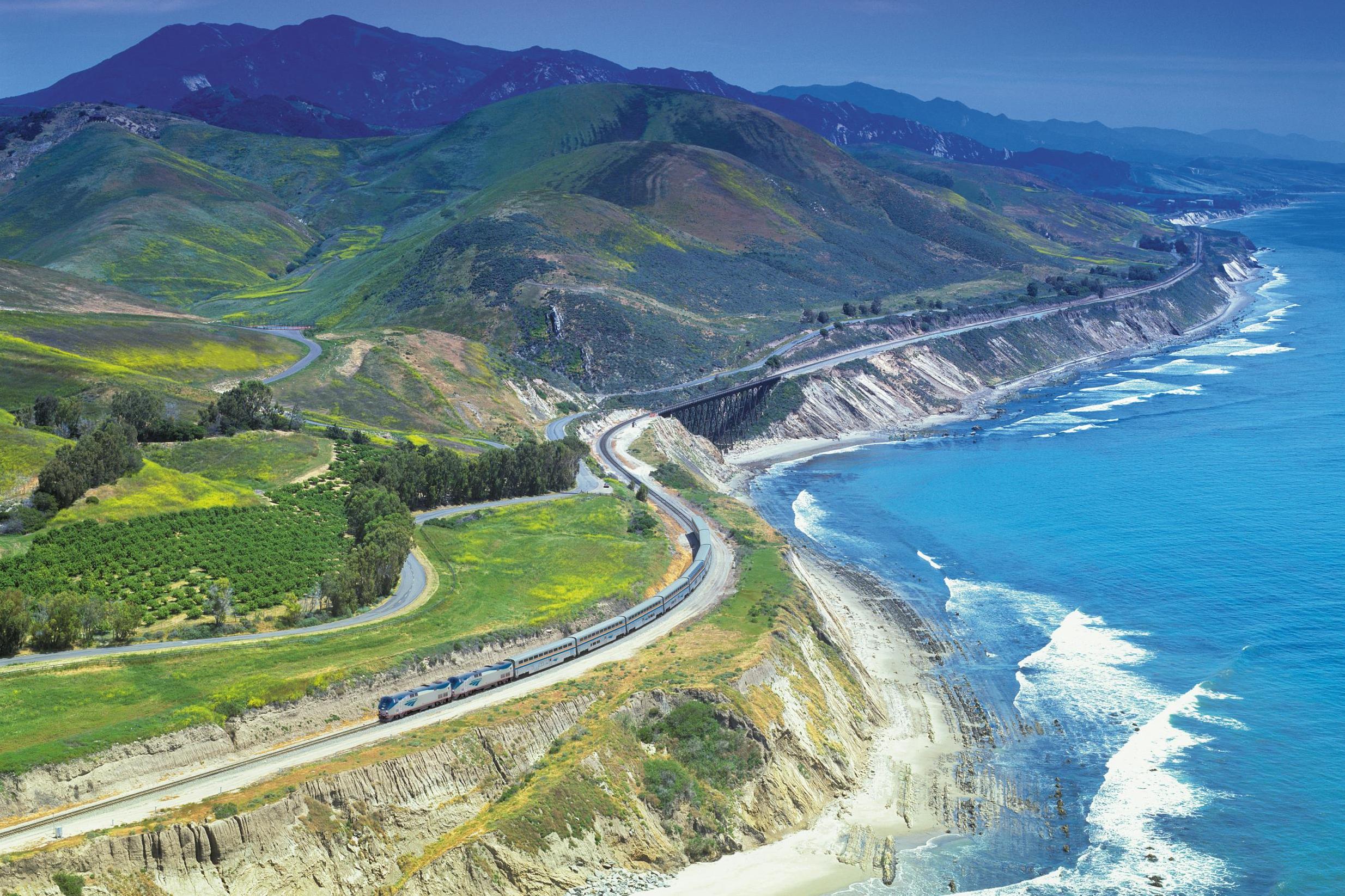 The Amtrak Coast Starlight