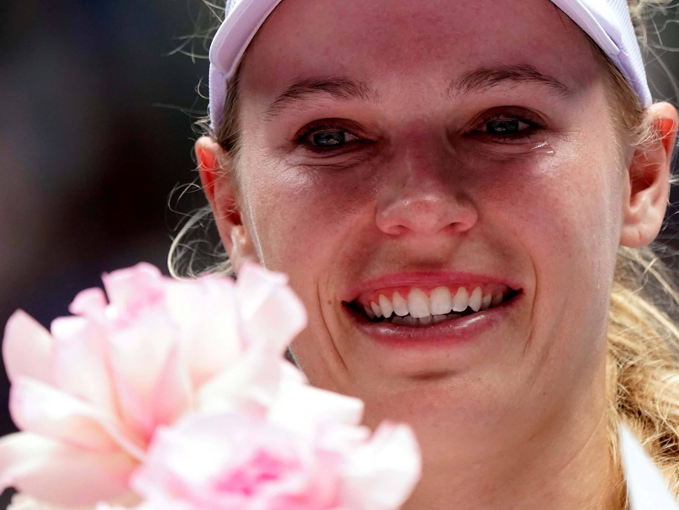 Caroline Wozniacki was emotional after calling an end to her career in Melbourne