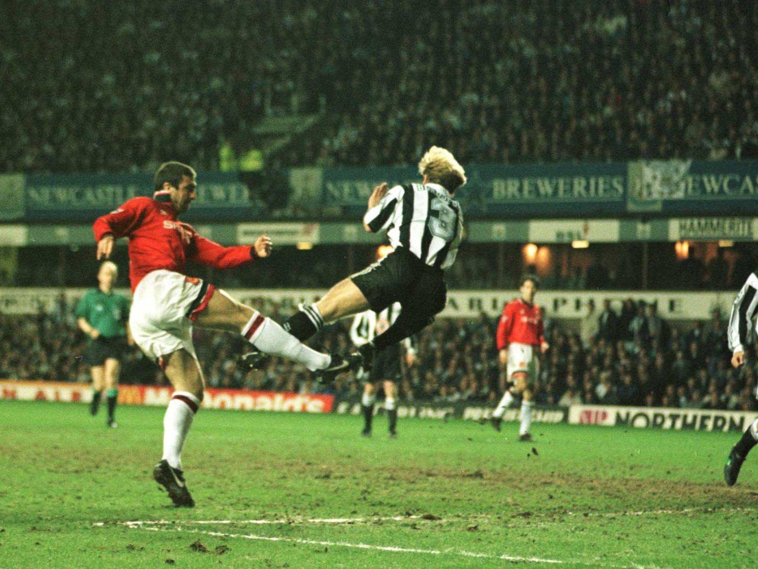 Eric Cantona scored the winner for United in March