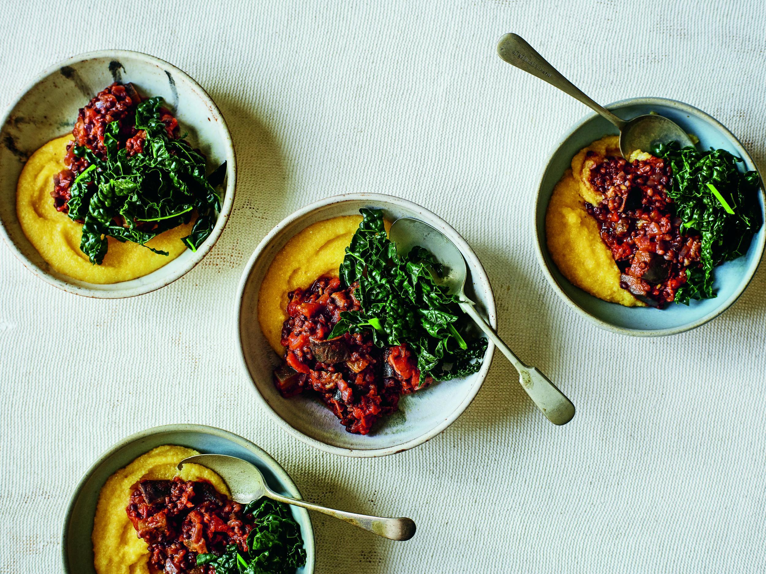 This dish is a nod to a traditional Italian meat ragu