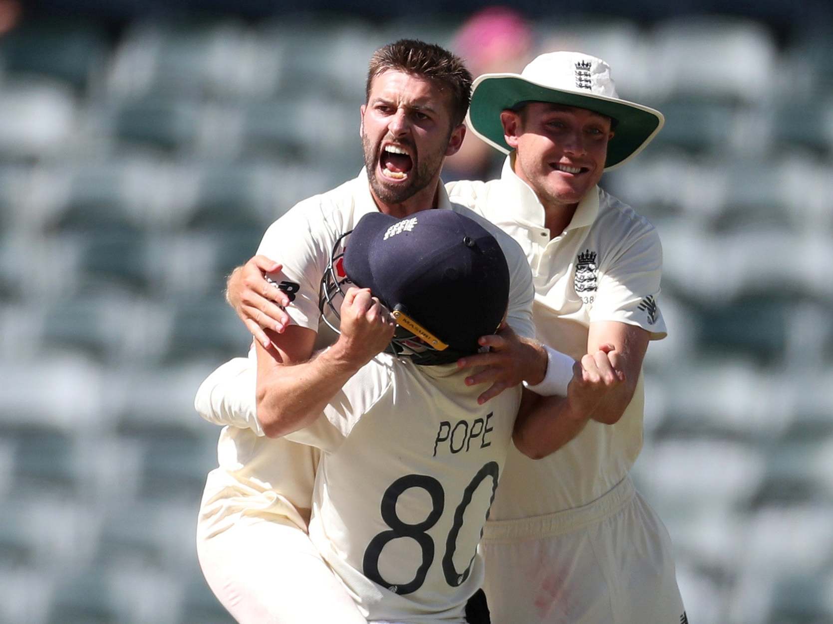 Wood was named man of the match for his efforts in the fourth Test