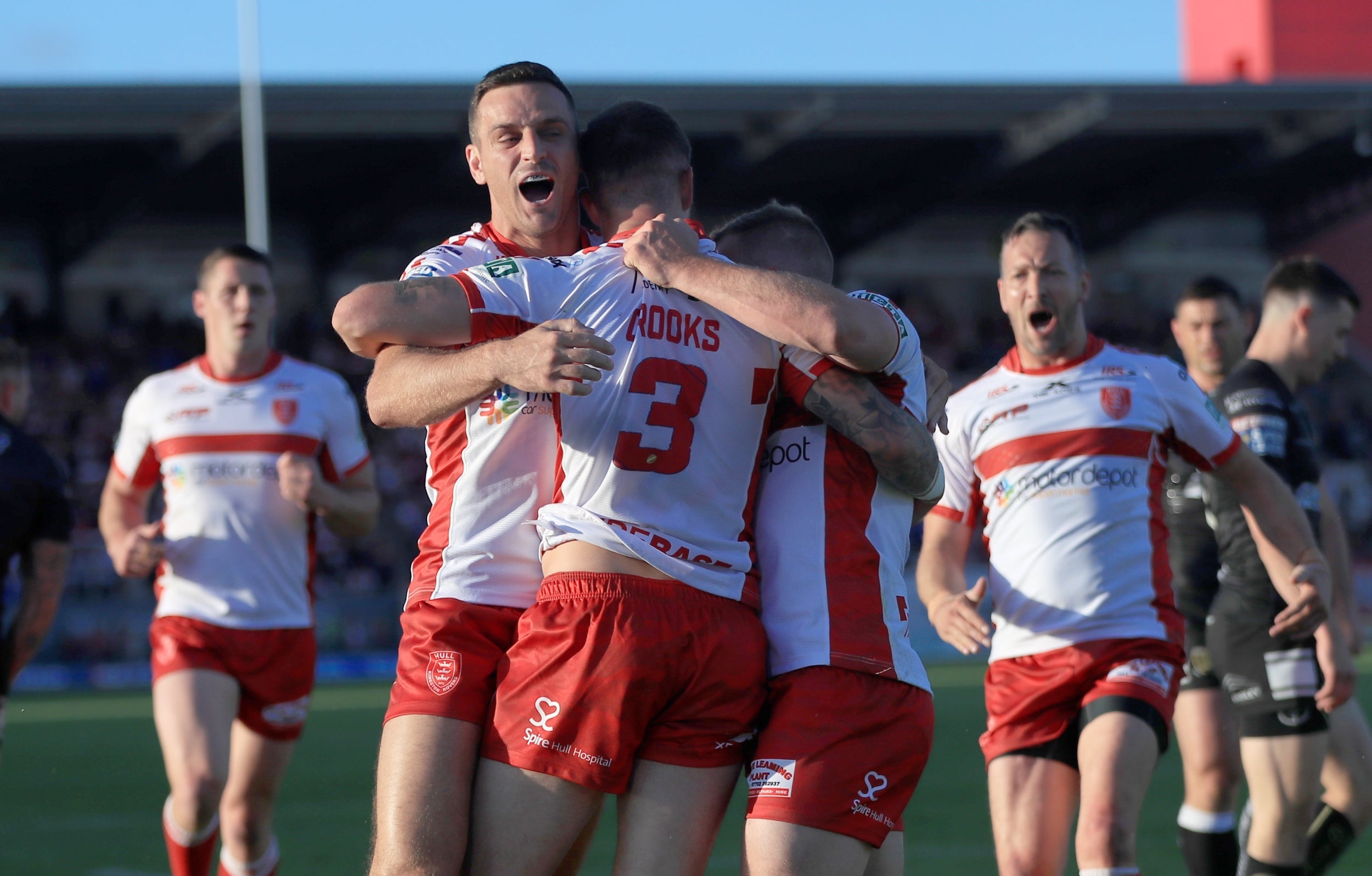 Hull FC and Hull KR now play for a trophy marking the memory of their former star player